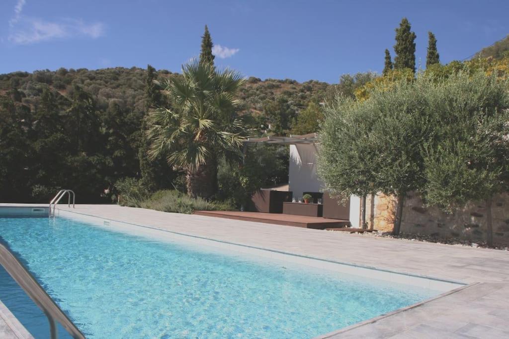 Villa Nafsika stunning view on the Aegean Sea