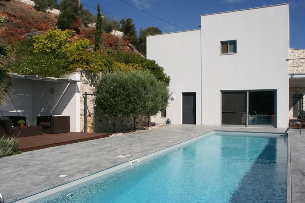 Villa Nafsika stunning view on the Aegean Sea