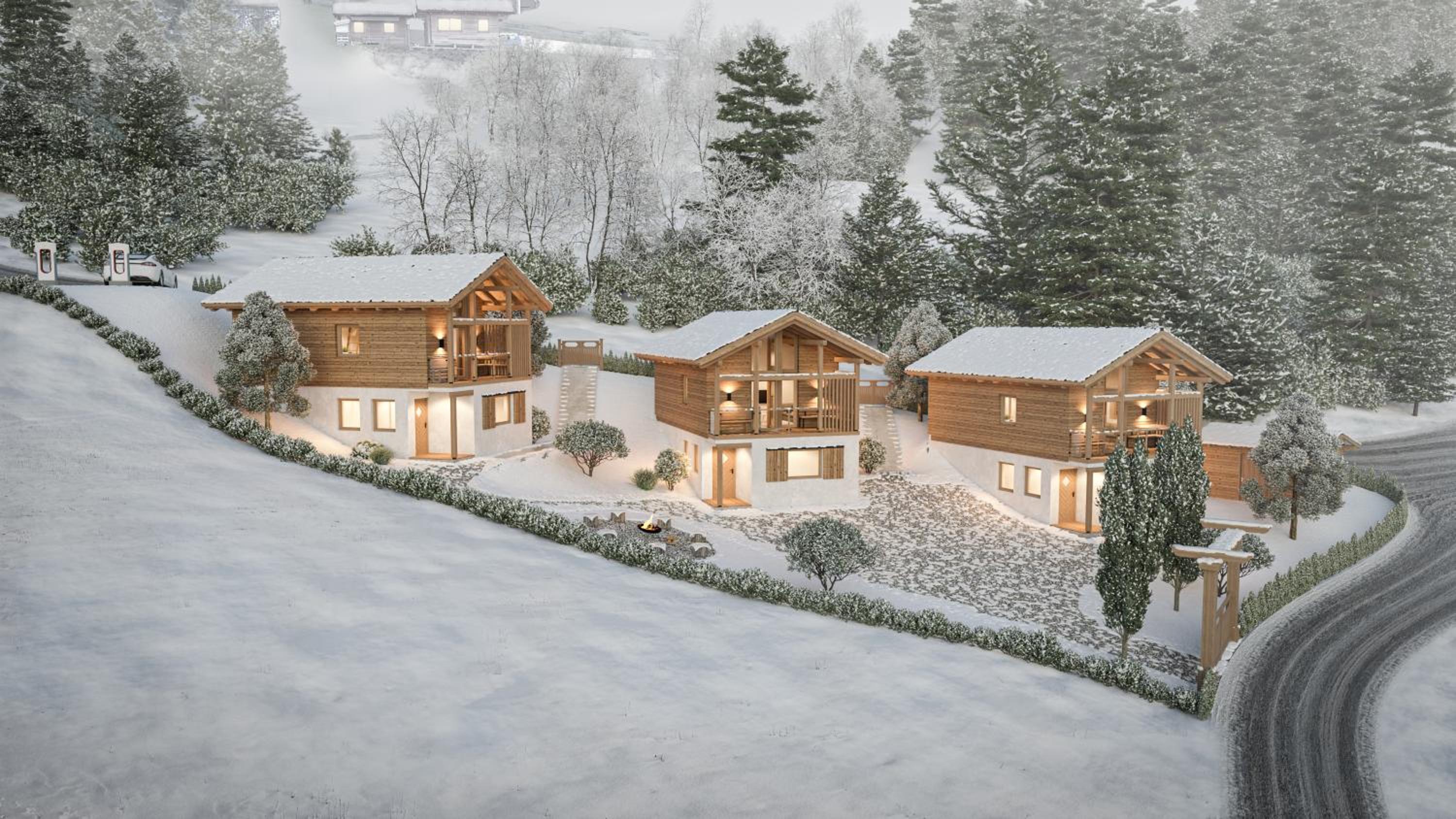 Ferienhäuser Koralpe unicorn village