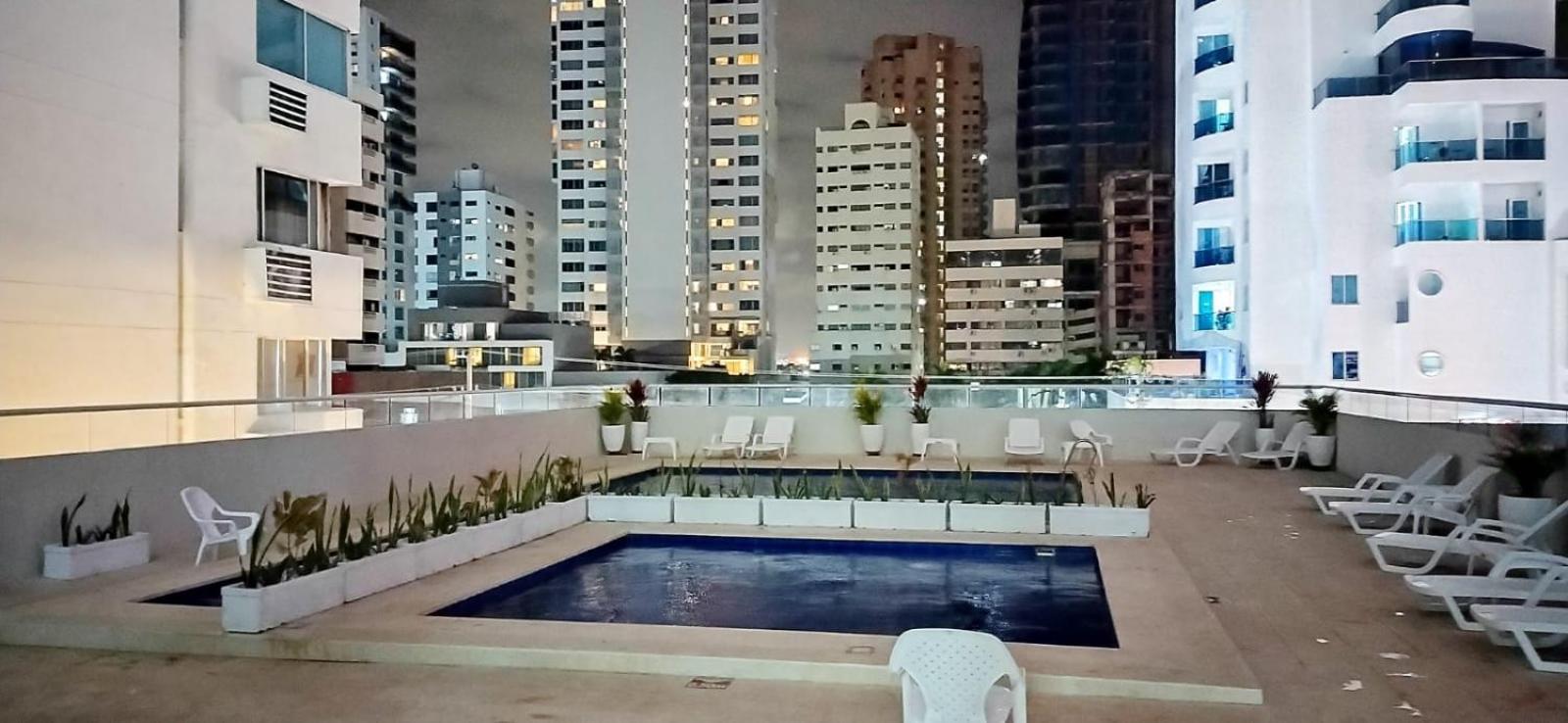 Hermoso Apto, vista parcial al mar y al Centro Histórico de Cartagena de Indias view 3