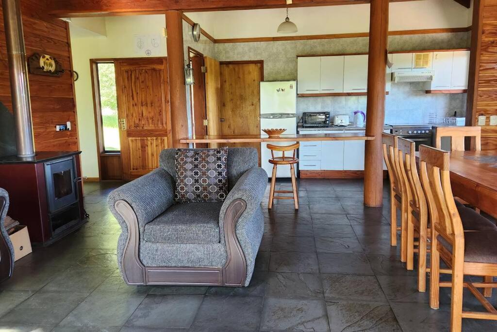 Casa con acceso privado al río