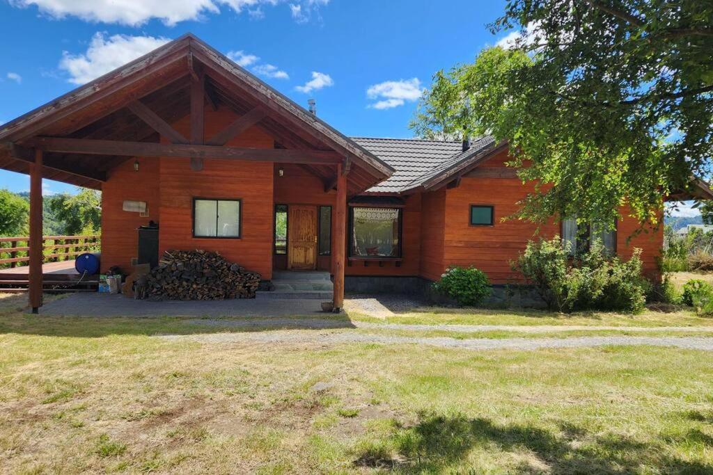 Casa con acceso privado al río