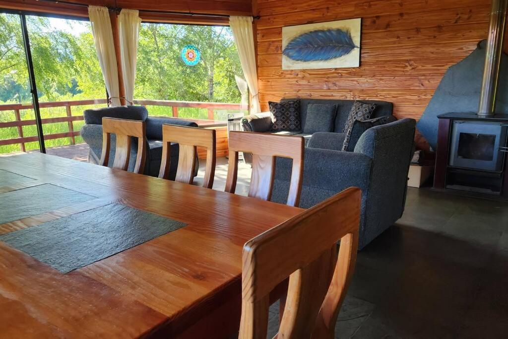 Casa con acceso privado al río