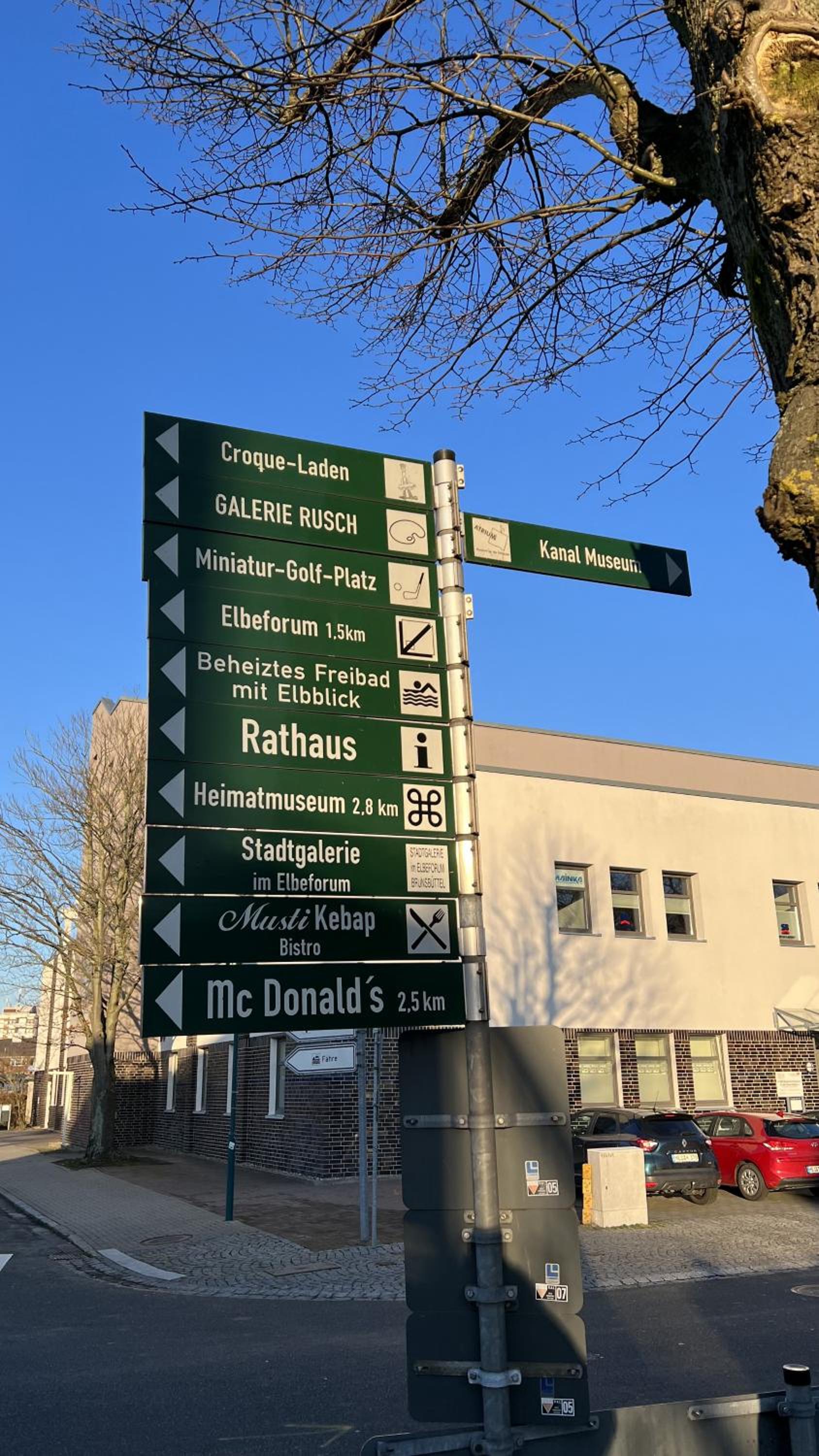 Monteurwohnung Brunsbüttel zentrale Lage mit Parkplatz & Schleusenblick