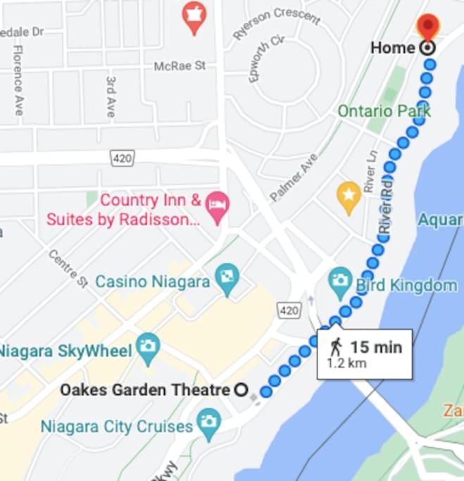 Niagara River&Glenview Home-15MinsWalkToFalls