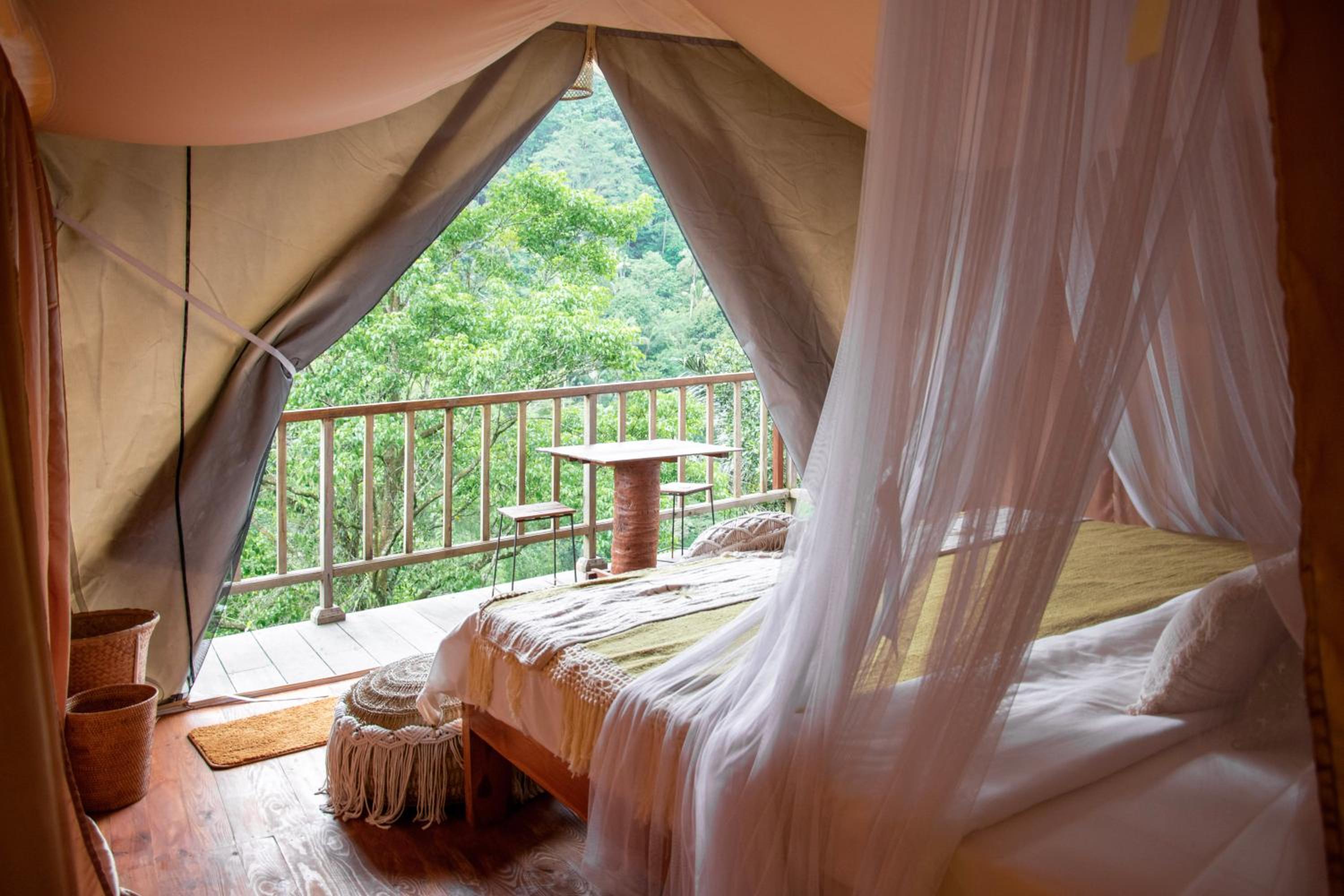 Glamping tent in Pelaga Eco Park