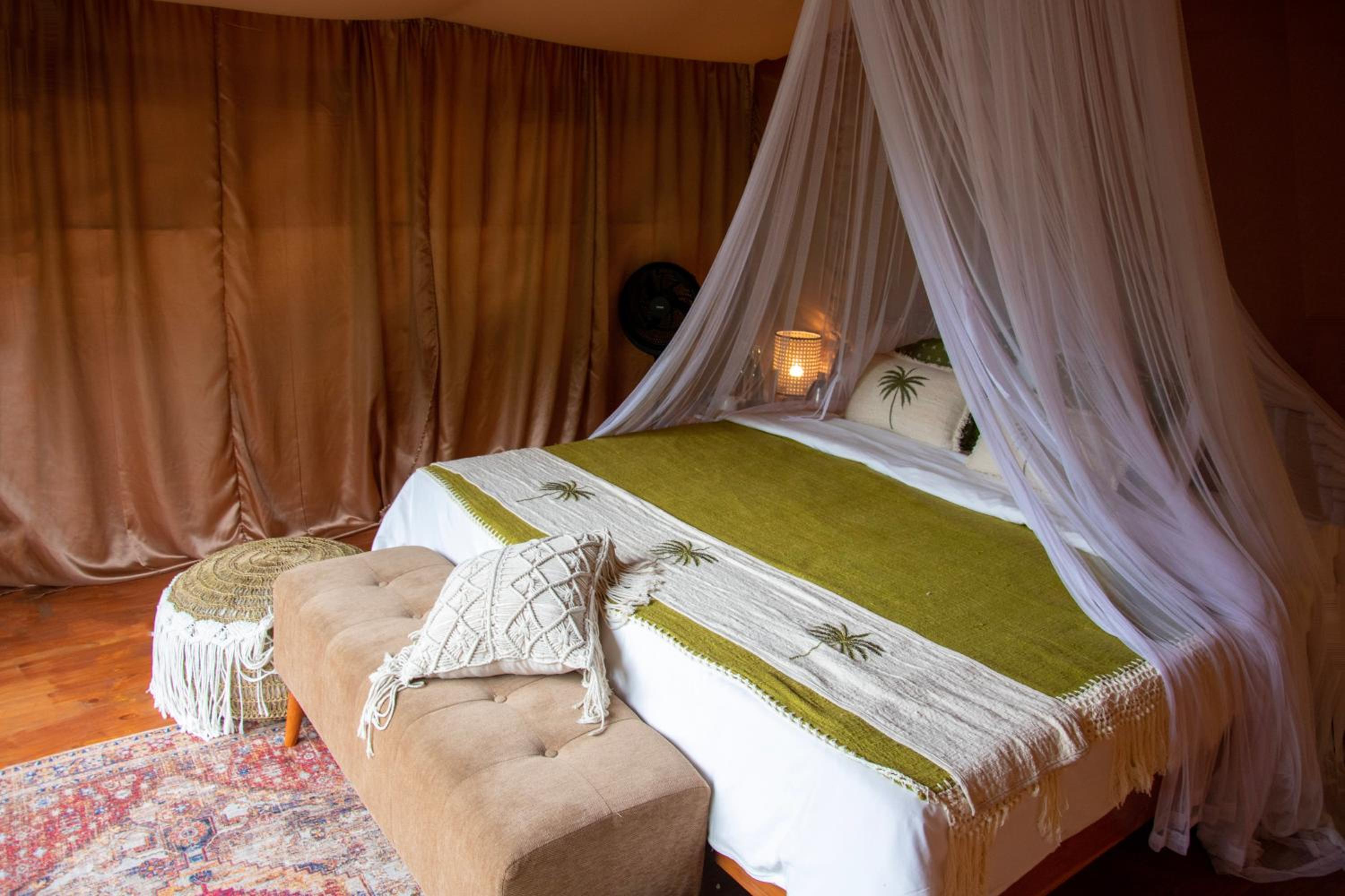 Glamping tent in Pelaga Eco Park