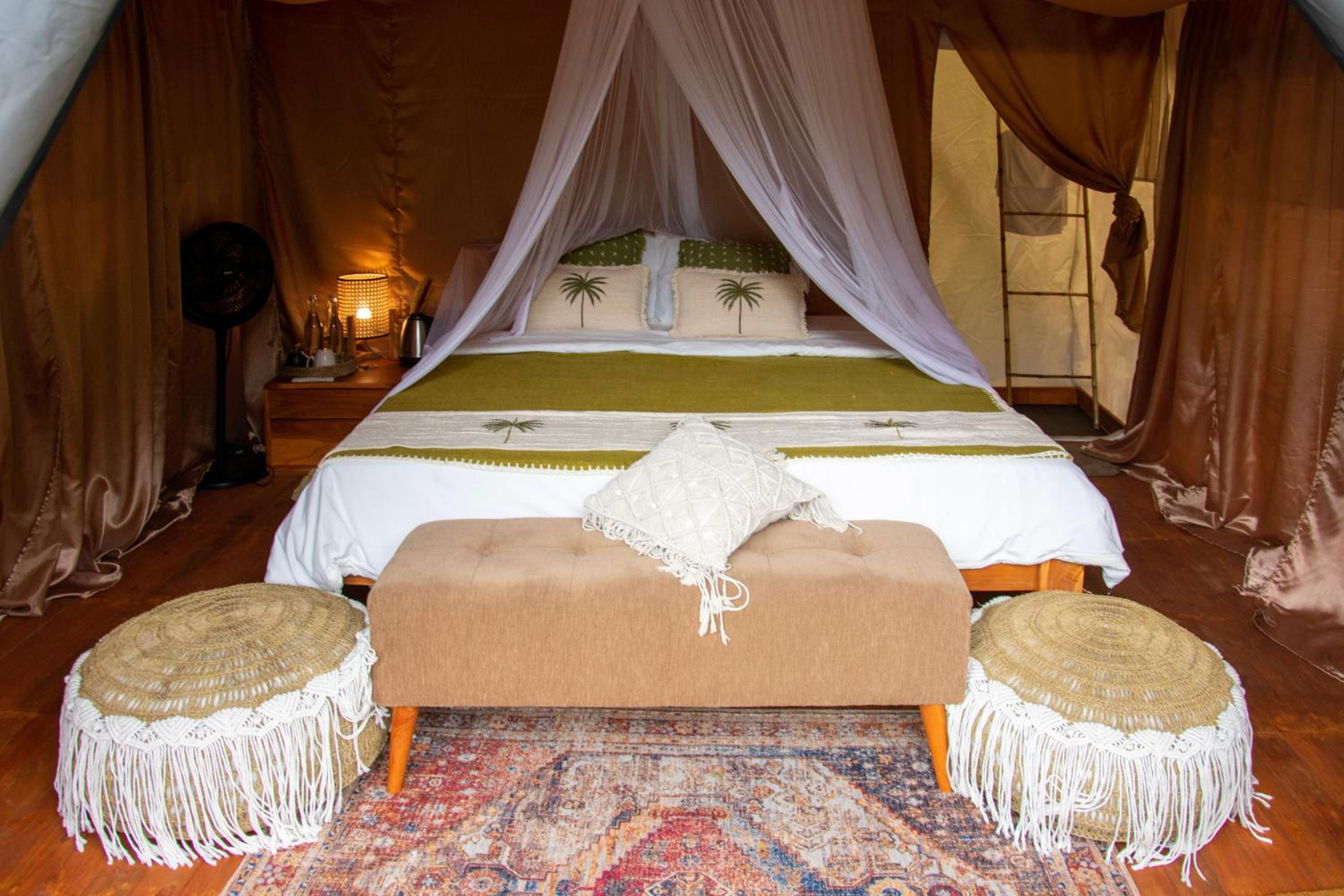 Glamping tent in Pelaga Eco Park