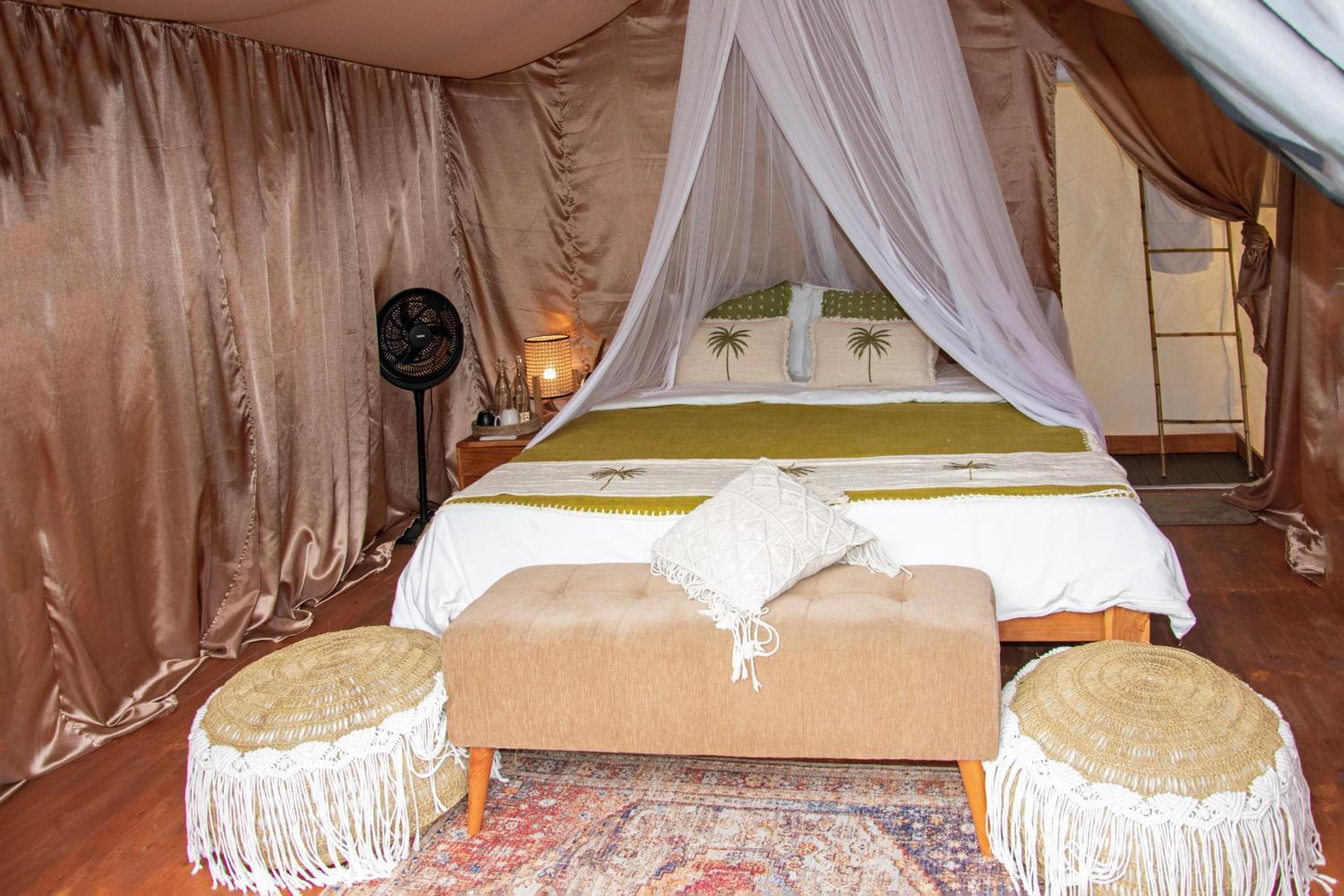 Glamping tent in Pelaga Eco Park