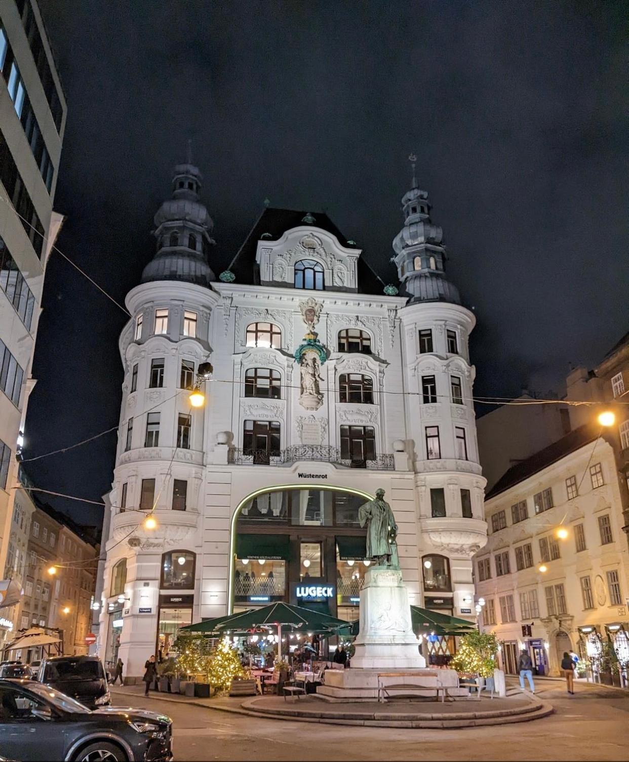 High in Vienna at Stephansplatz