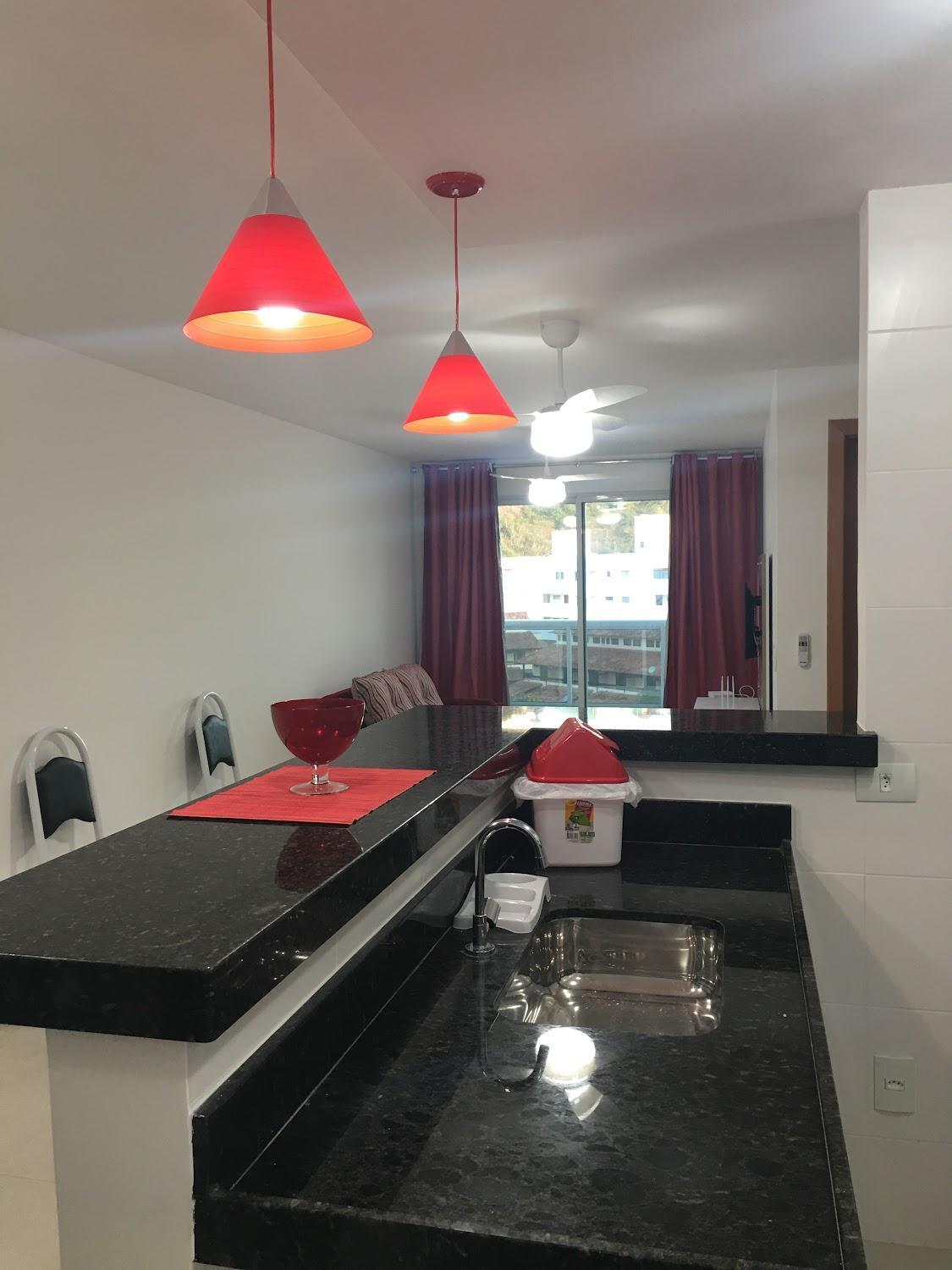 lindo apartamento de 1 quarto com vista para o mar