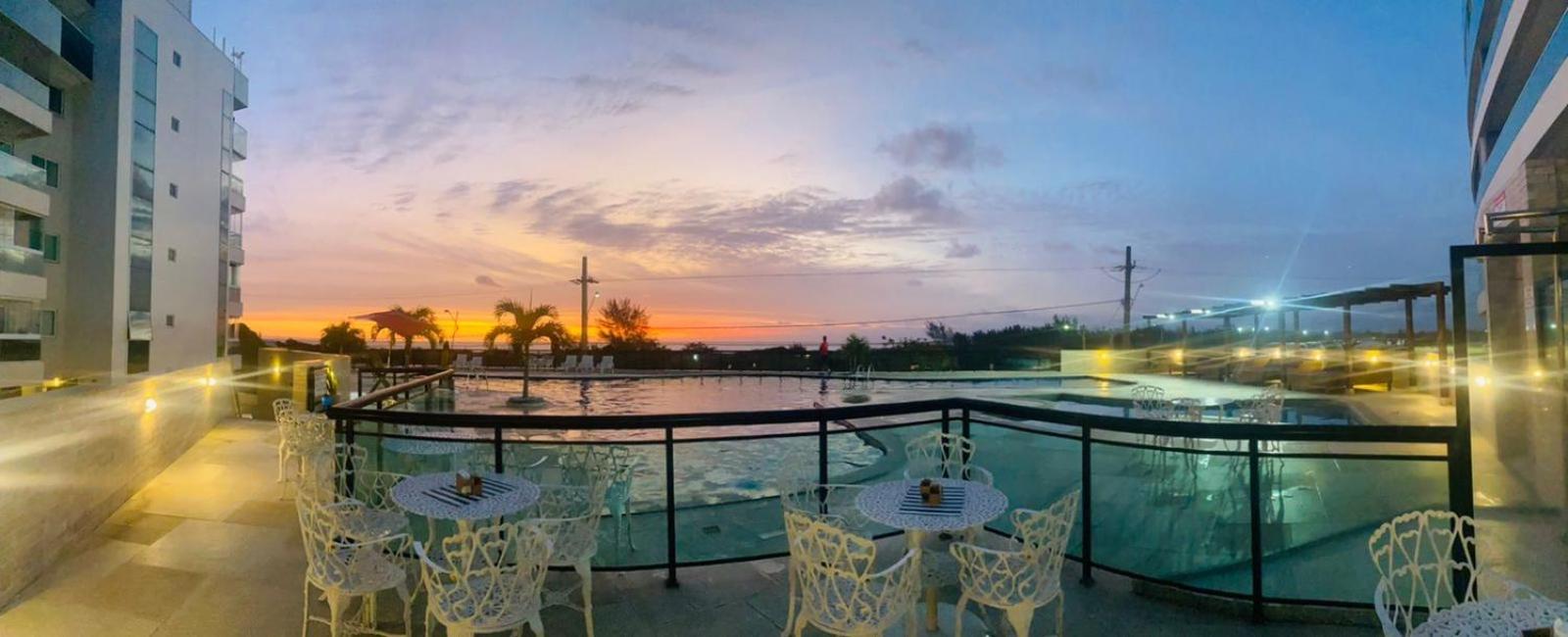 lindo apartamento de 1 quarto com vista para o mar