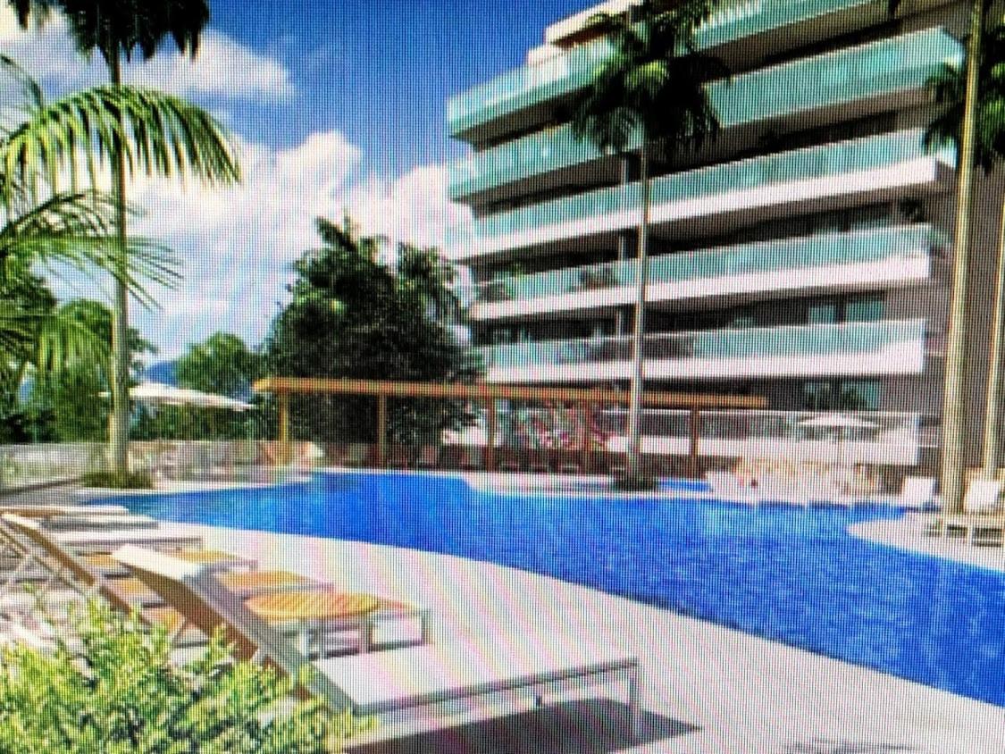 lindo apartamento de 1 quarto com vista para o mar