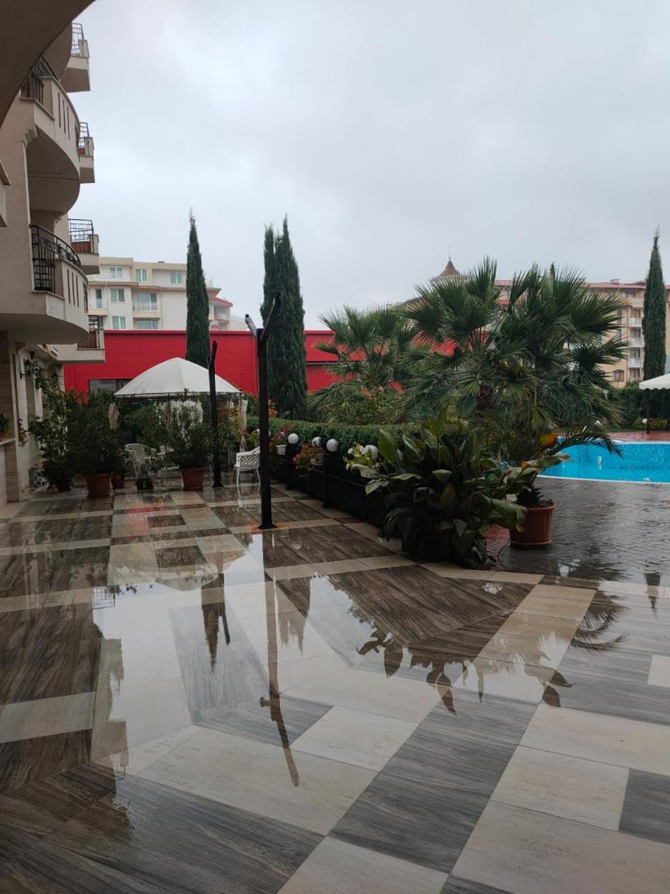 Afrodita Palas , studio appartment 4 floor, pool view