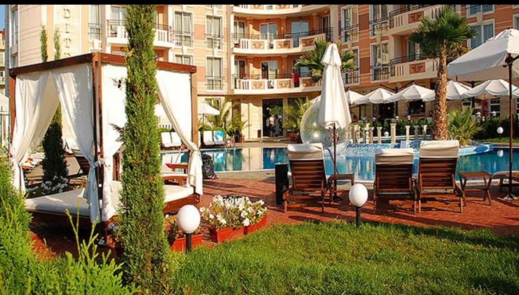 Afrodita Palas , studio appartment 4 floor, pool view