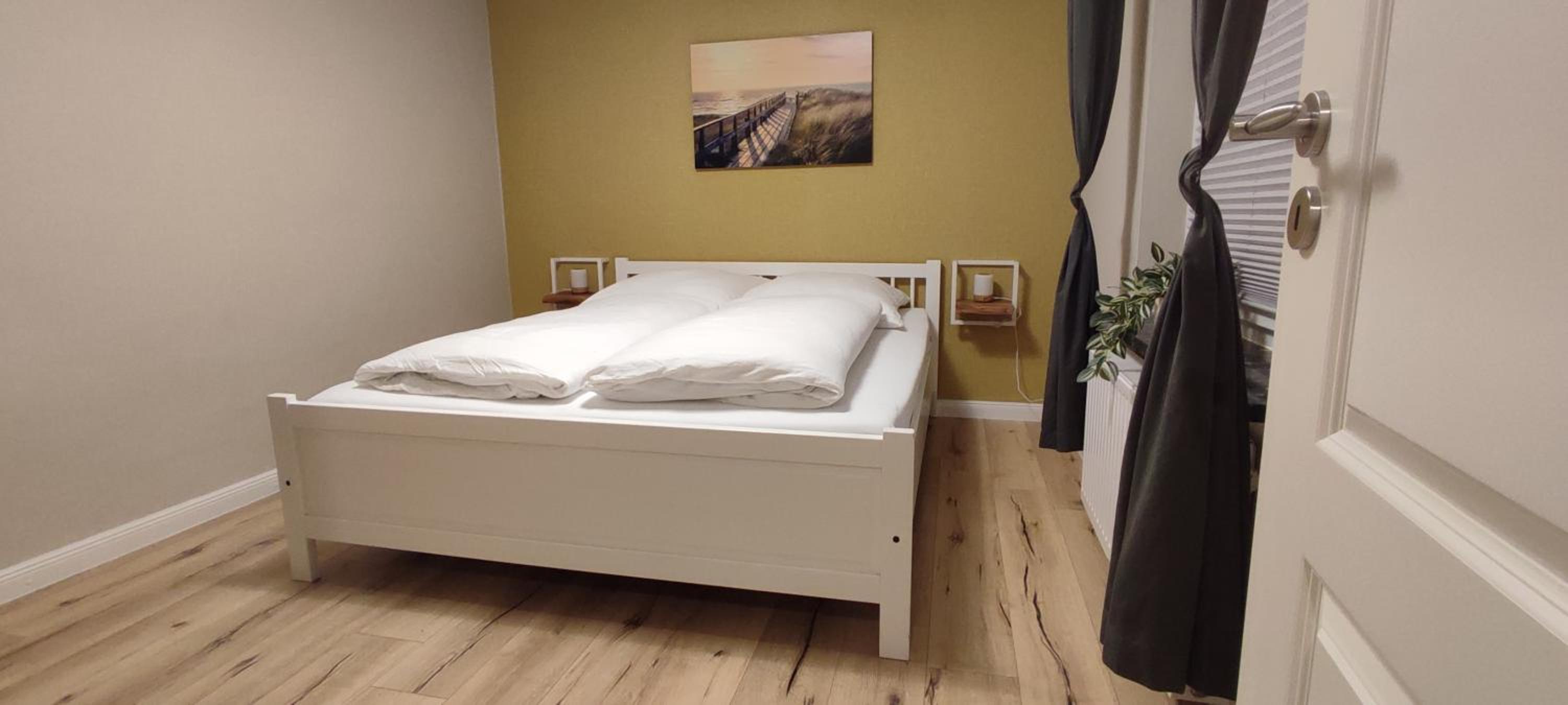 Nordseezimmer Koje - WLAN, Parkplatz, eigenes Bad, Fahrradschuppen, Rollladen
