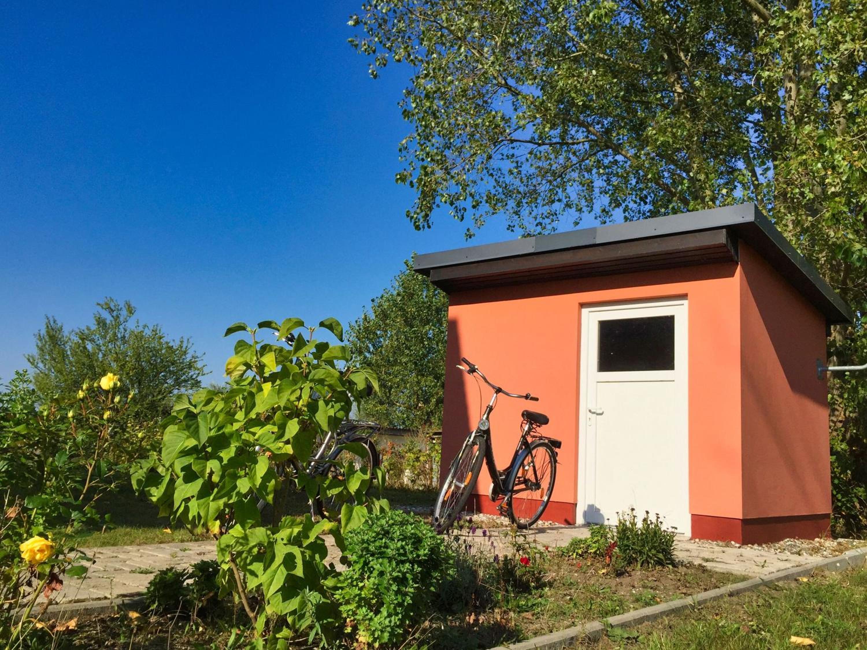 strandnahes Ferienhaus mit überdachter Terrasse und Kamin - Ferienhaus Lobbe