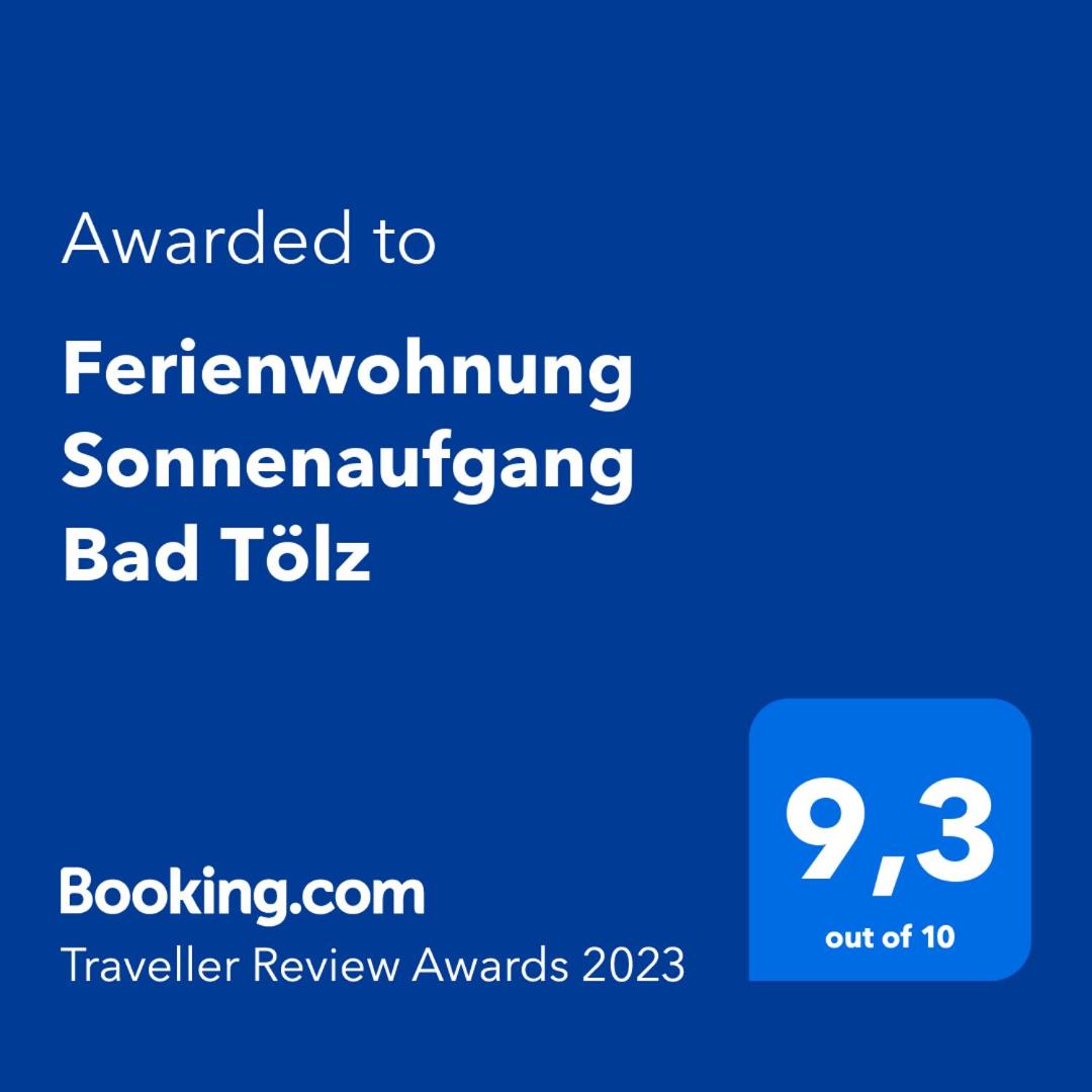 Ferienwohnung Sonnenaufgang Bad Tölz