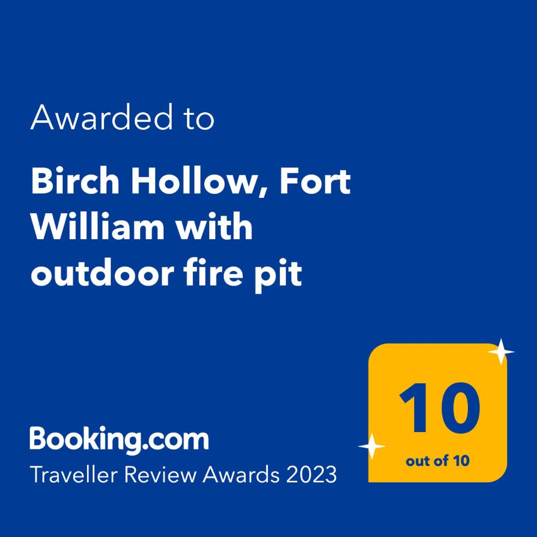 Birch Hollow, Fort William with outdoor fire pit view 3