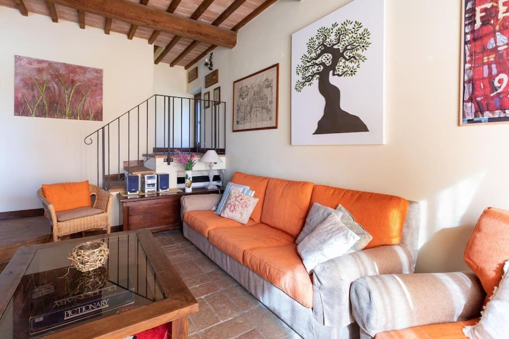 Villa I Camini - Outbuilding, dependance - Swimming pool - Garden - BBQ and fireplaces - Soccer field view 4