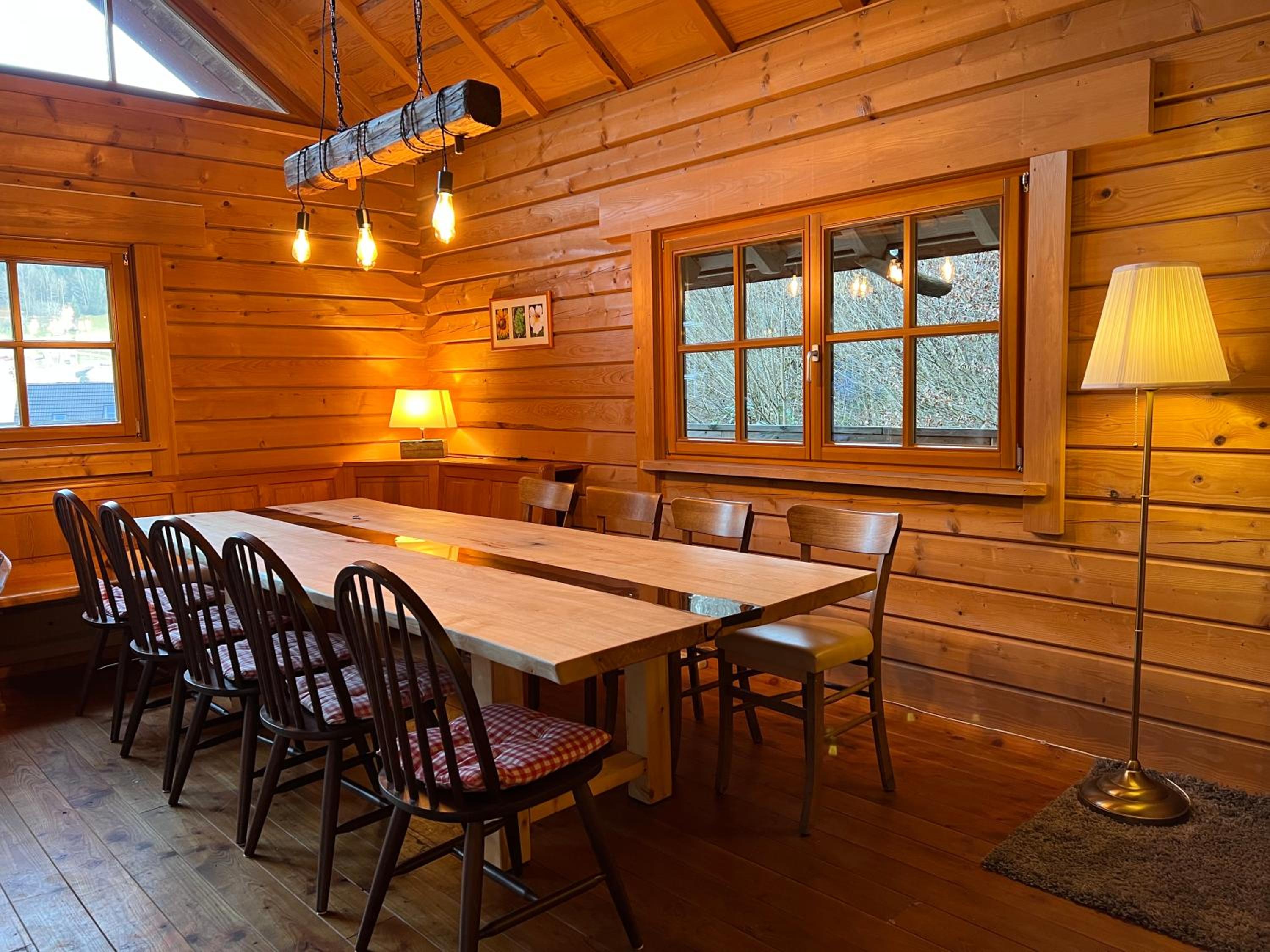 Schwarzwald Blockhaus - Sauna - Kamin - mit Bettwäsche und Handtücher