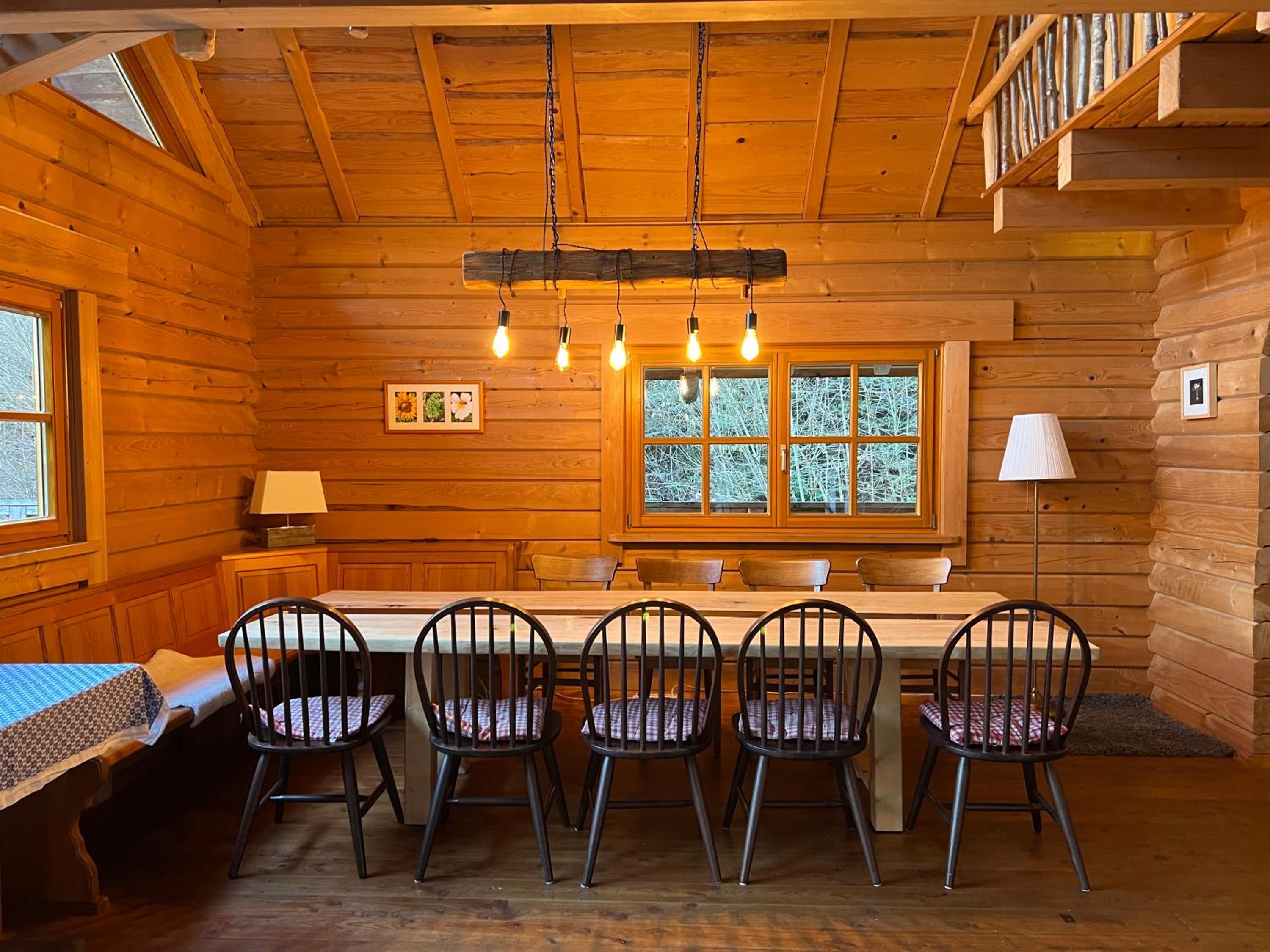 Schwarzwald Blockhaus - Sauna - Kamin - mit Bettwäsche und Handtücher