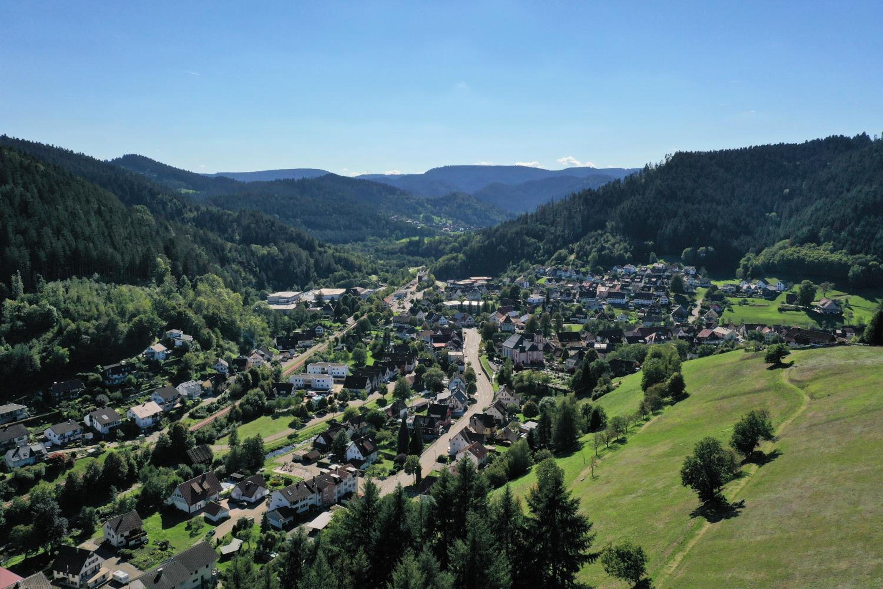 Schwarzwald Blockhaus - Sauna - Kamin - mit Bettwäsche und Handtücher