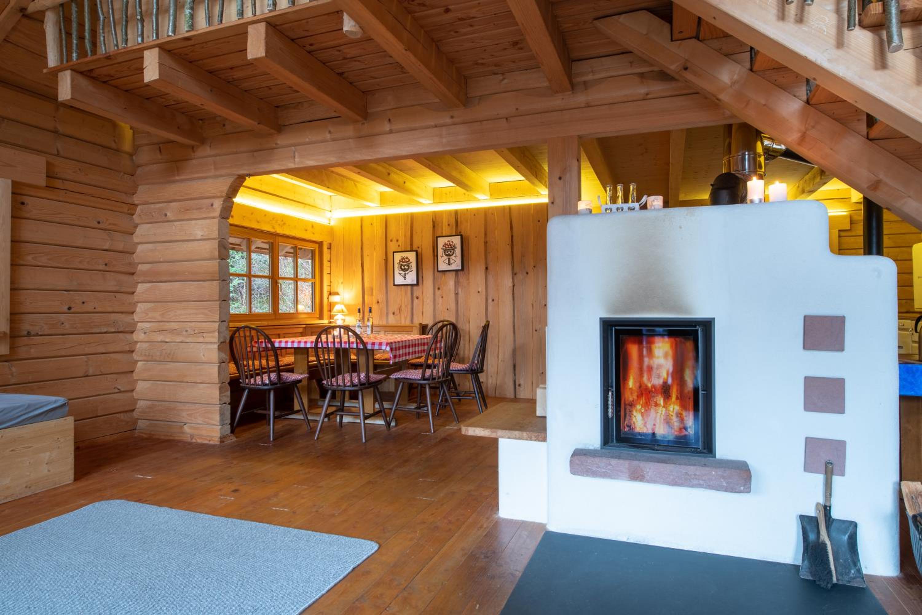 Schwarzwald Blockhaus - Sauna - Kamin - mit Bettwäsche und Handtücher