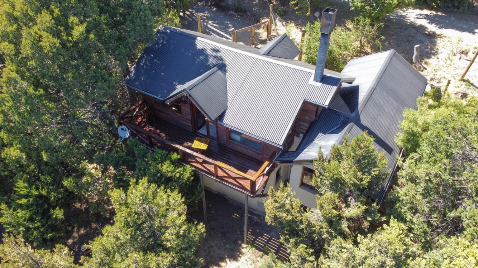 casa con vista al lago