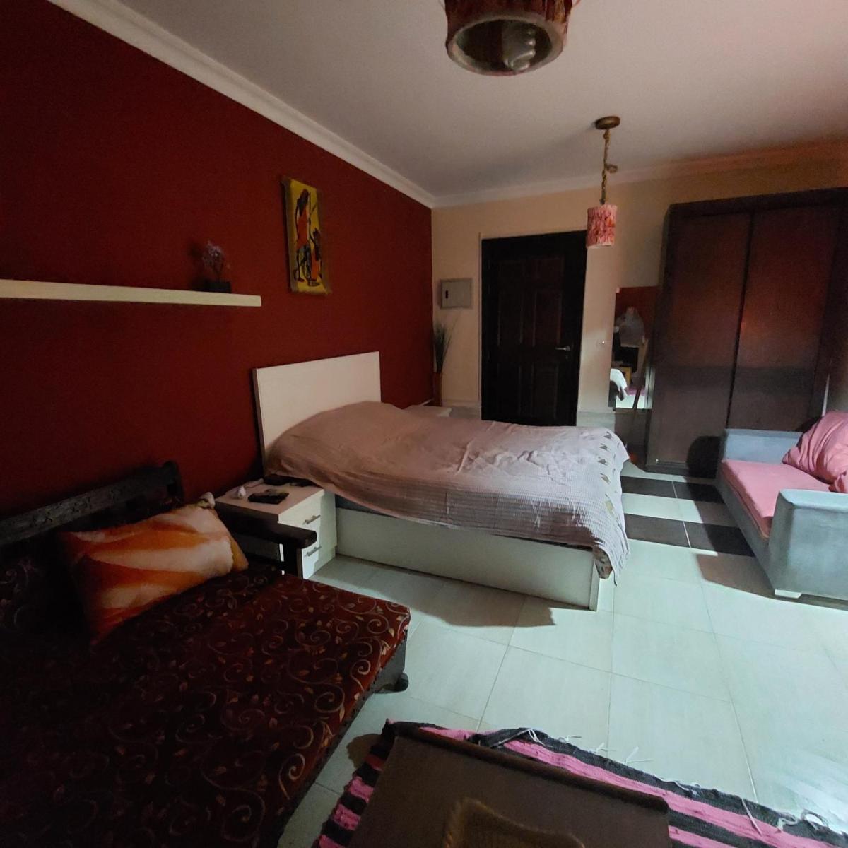 Comfortable studio in hotel 4 stars with private beach for non-egyptians only