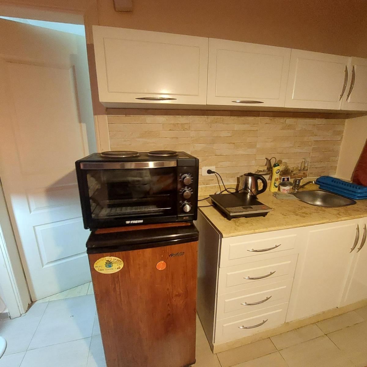 Comfortable studio in hotel 4 stars with private beach for non-egyptians only
