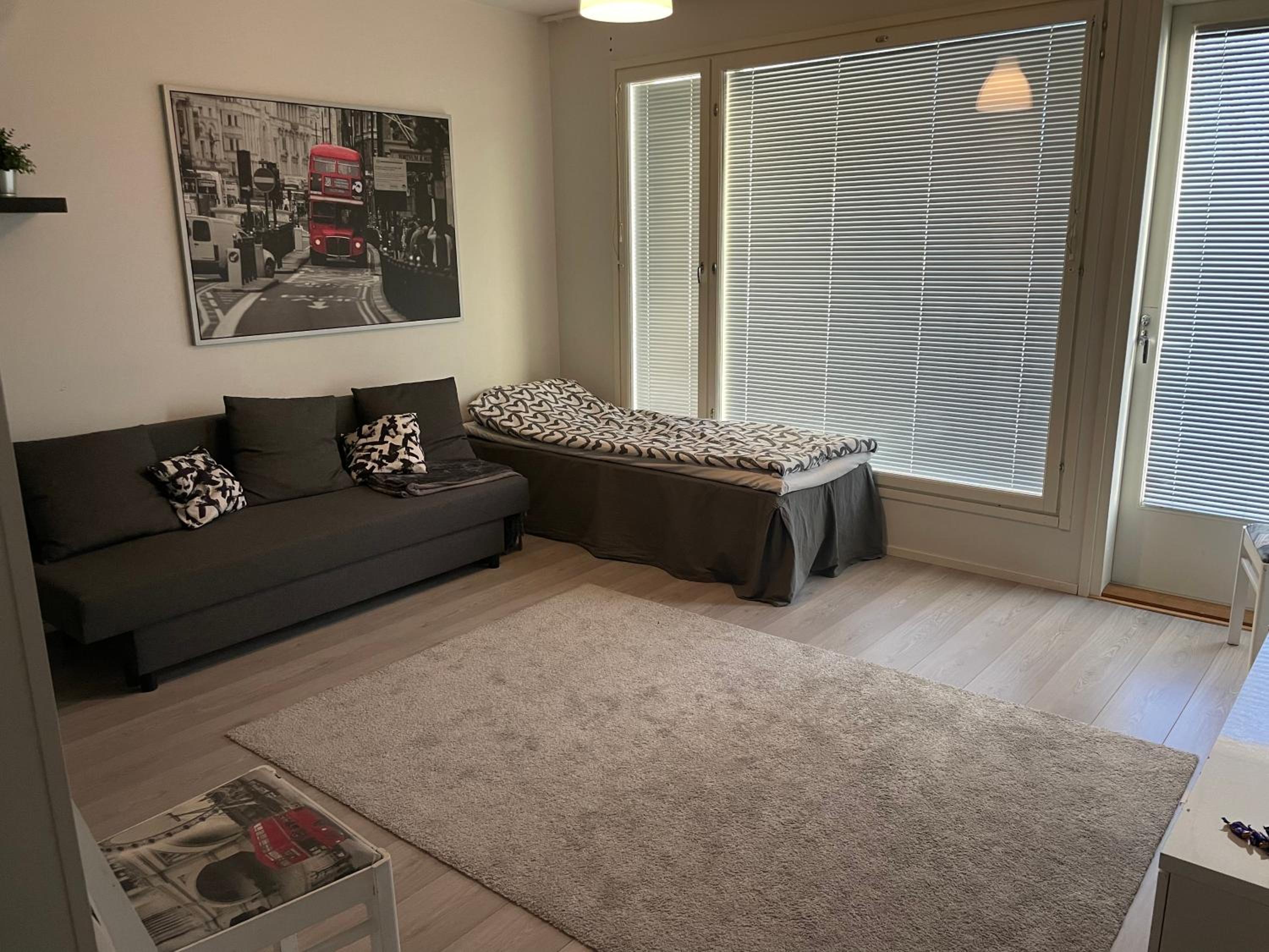 Style 1BR with sauna,Tornio city view 2