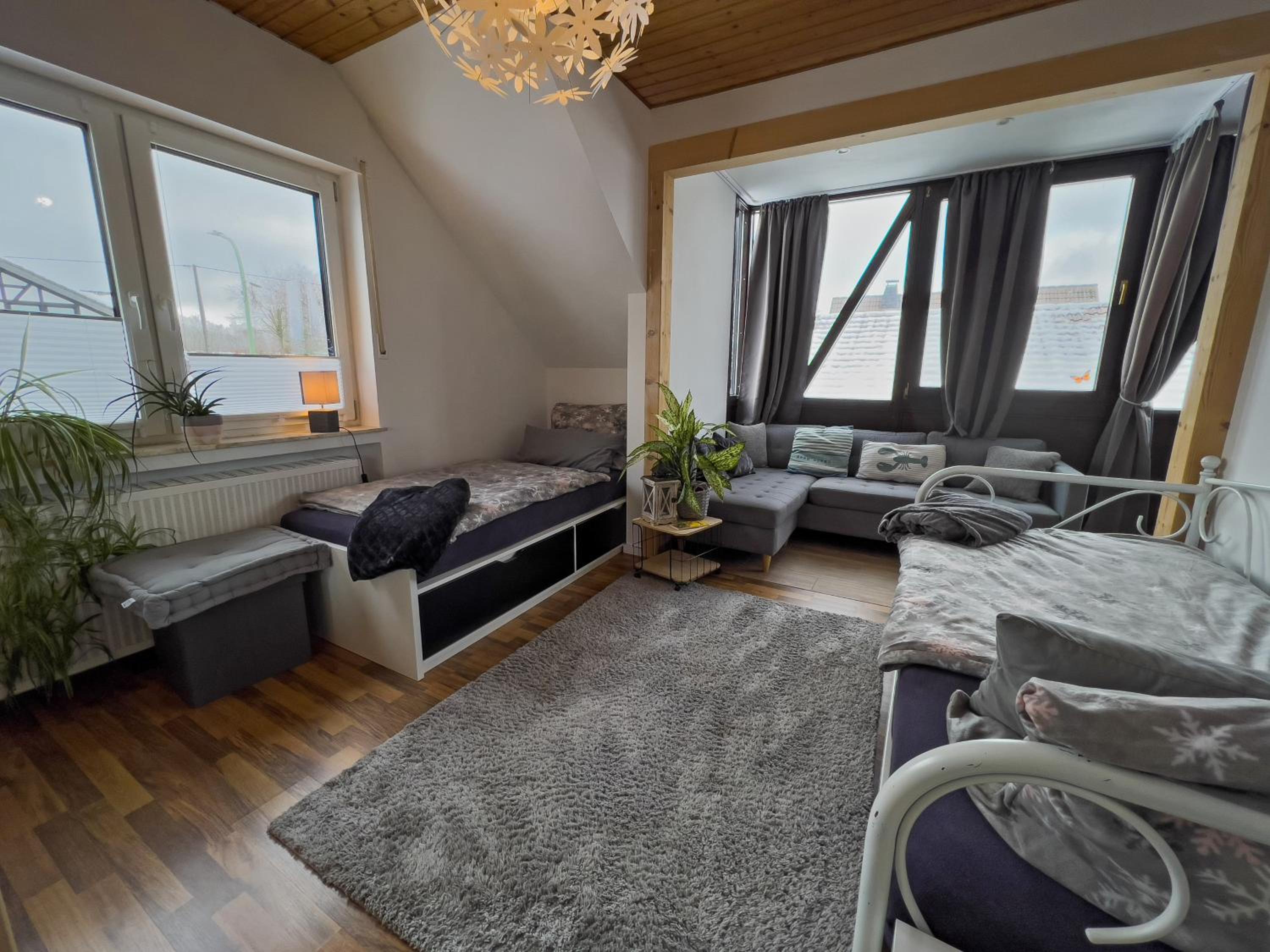Ferienwohnung Kathis Eifelblick en Simmerath — hotel room