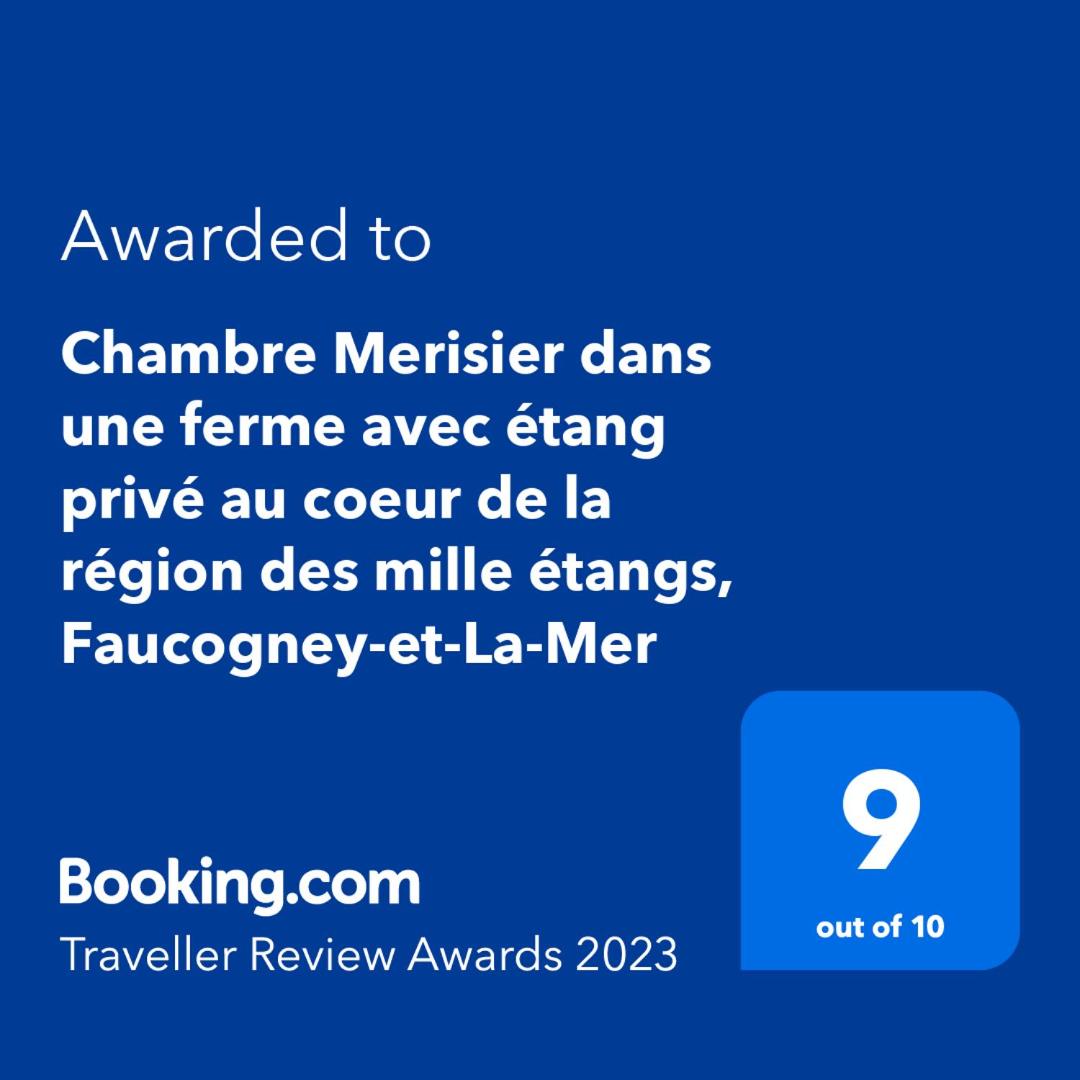 "Chambre Merisier" dans une ferme avec étang privé au coeur de la région des mille étangs, Faucogney-et-La-Mer view 2
