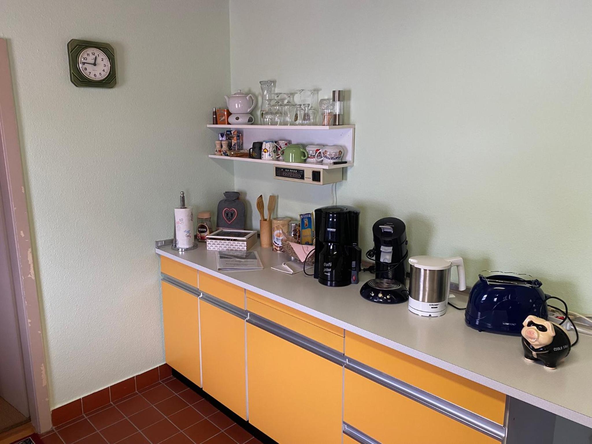 Retro Ferienwohnung mit Schlossblick im Nordschwarzwald