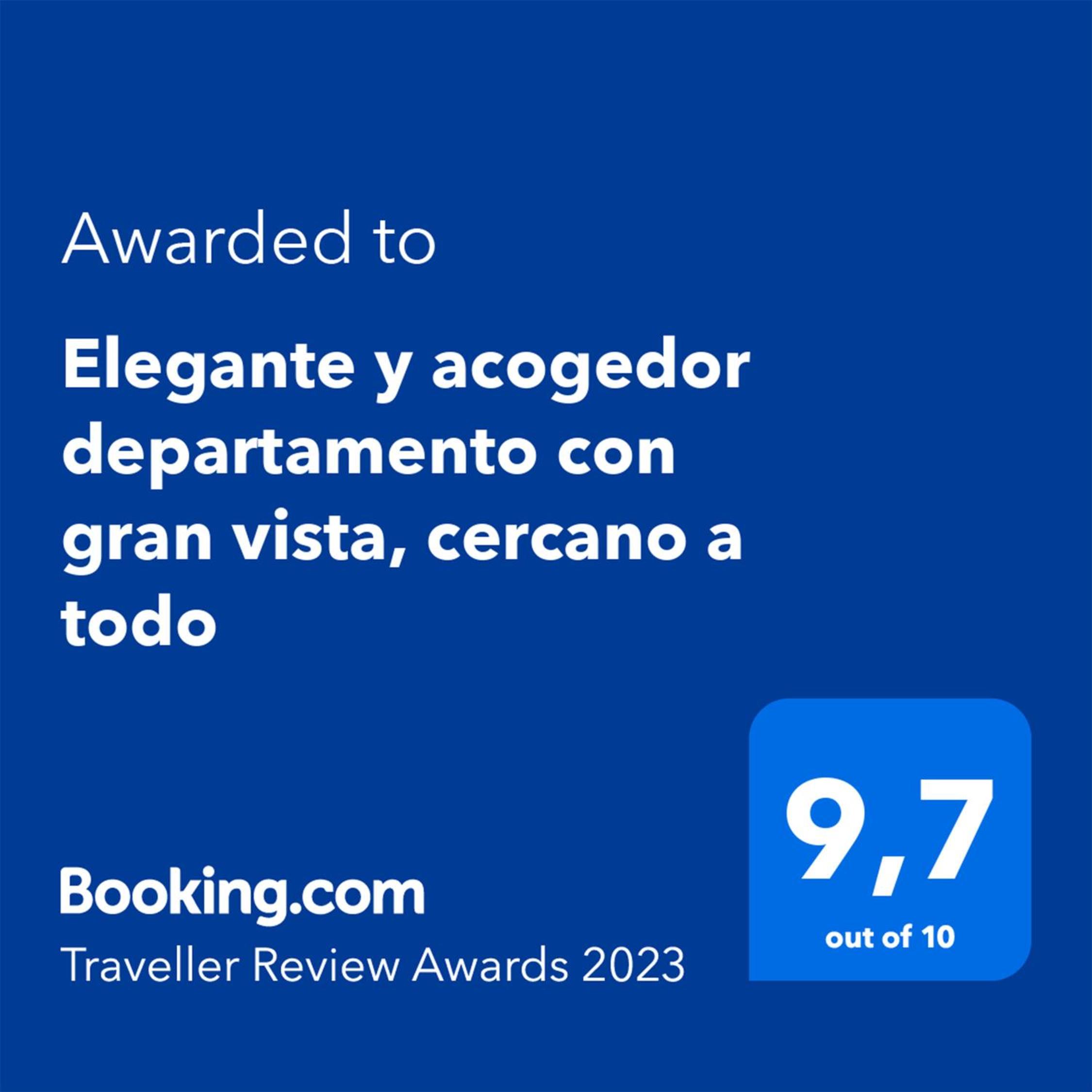 Elegante y acogedor departamento con gran vista, cercano a todo