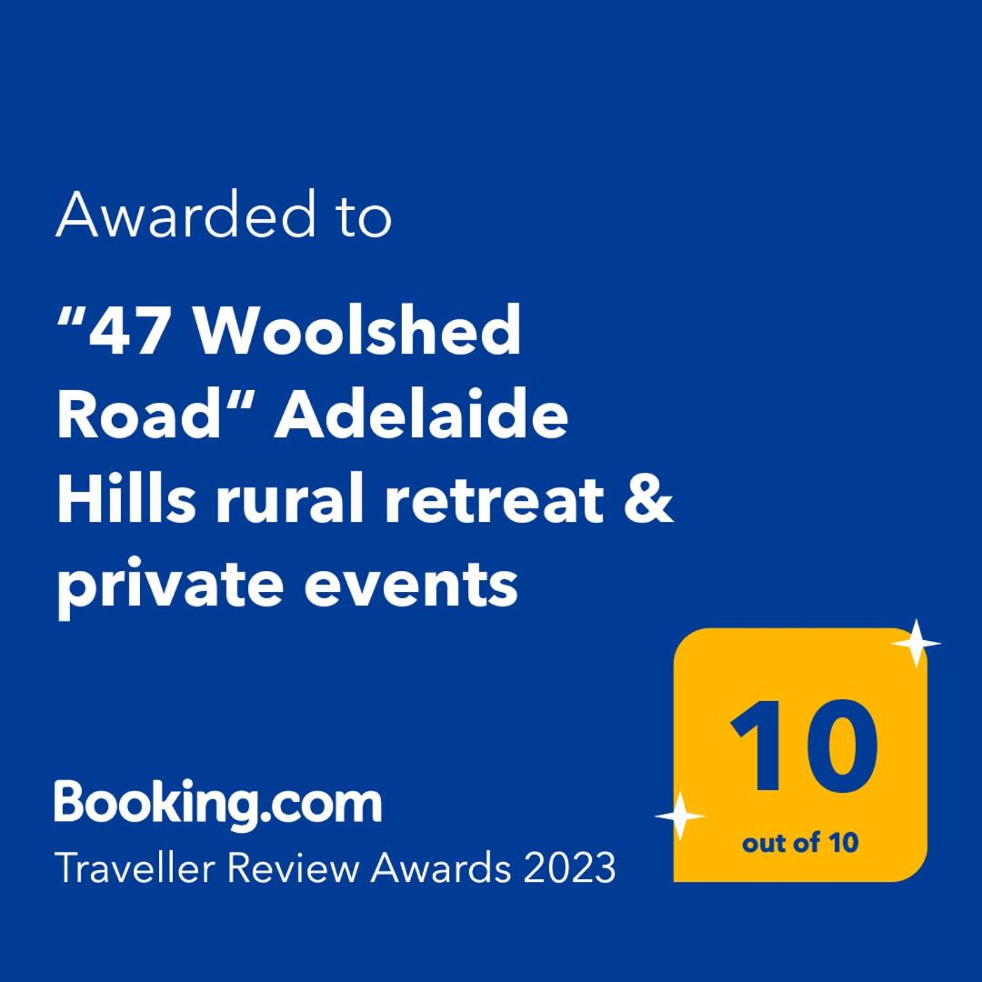 47 WOOLSHED ROAD - Adelaide Hills rural retreat