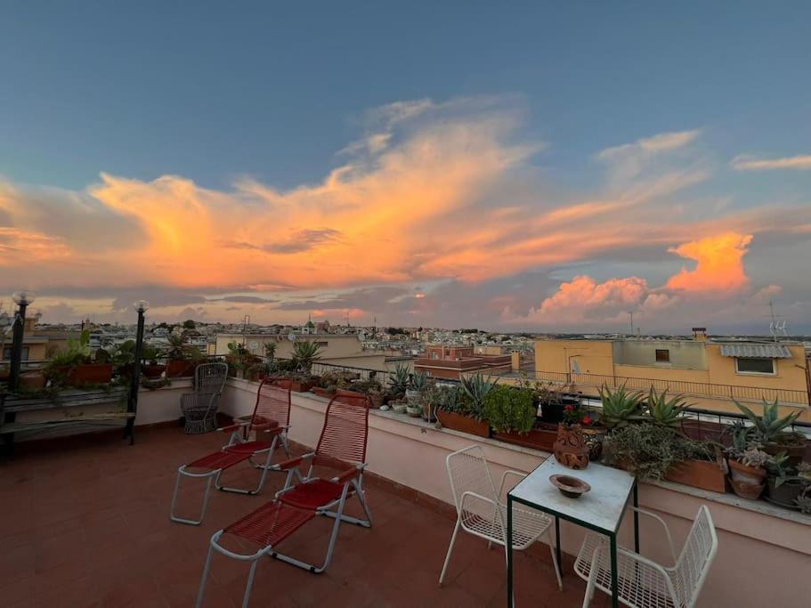 Rosa's terrace Roma panoramic penthouse