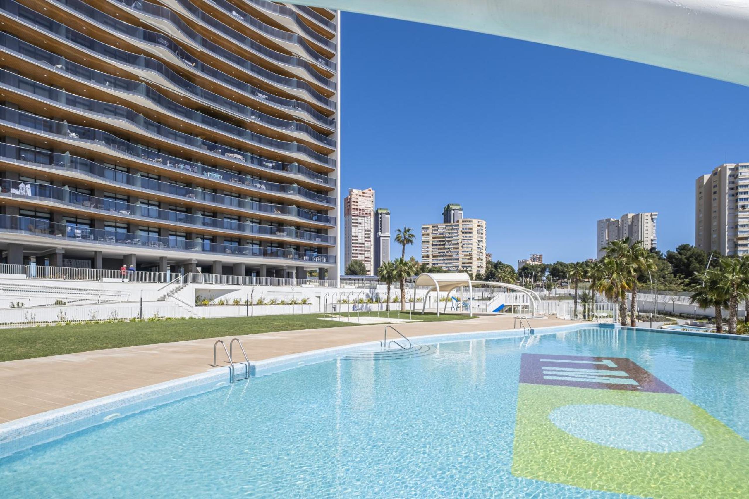 Sunset Waves 3-194 Poniente Beach Resort view 2