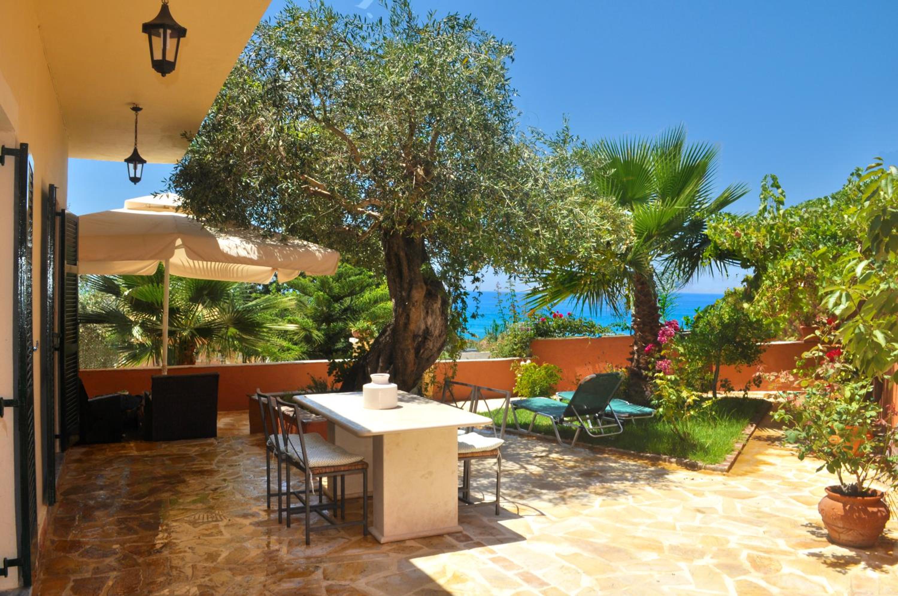 House Angelos D with sea view and private garden - Agios Gordios Beach view 2