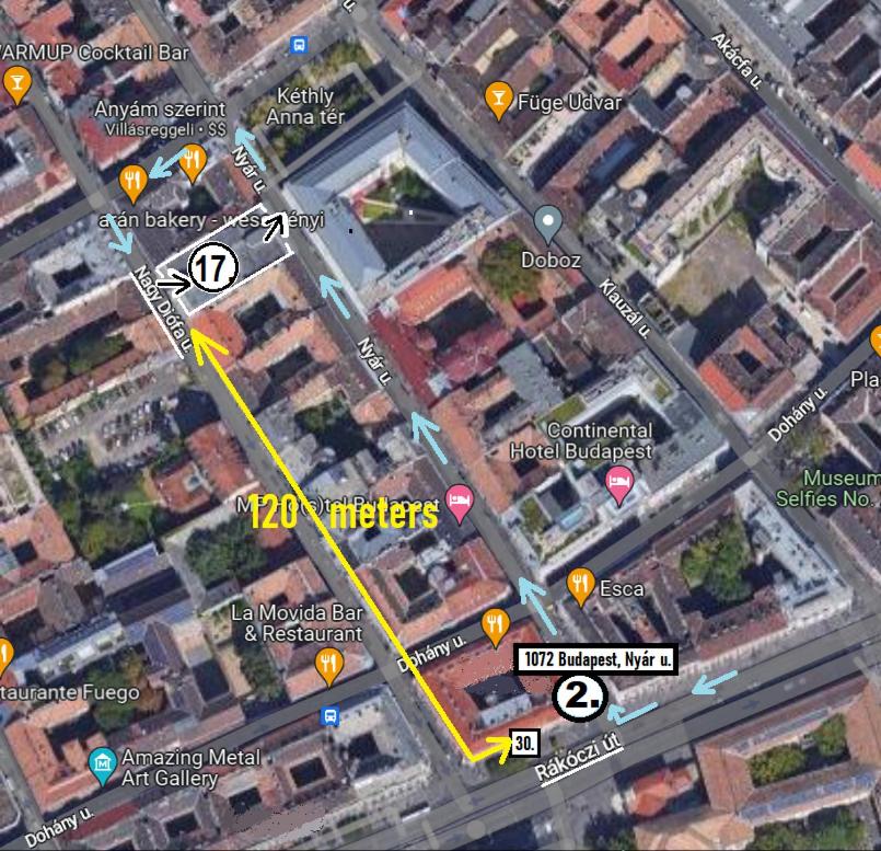 Apartment in the center of Budapest -free garage parking view 5