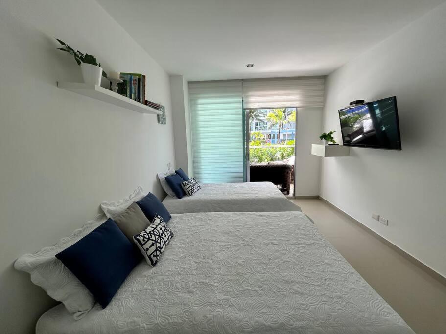 Beachfront Bliss-2BR Haven Steps from Sandy Shores