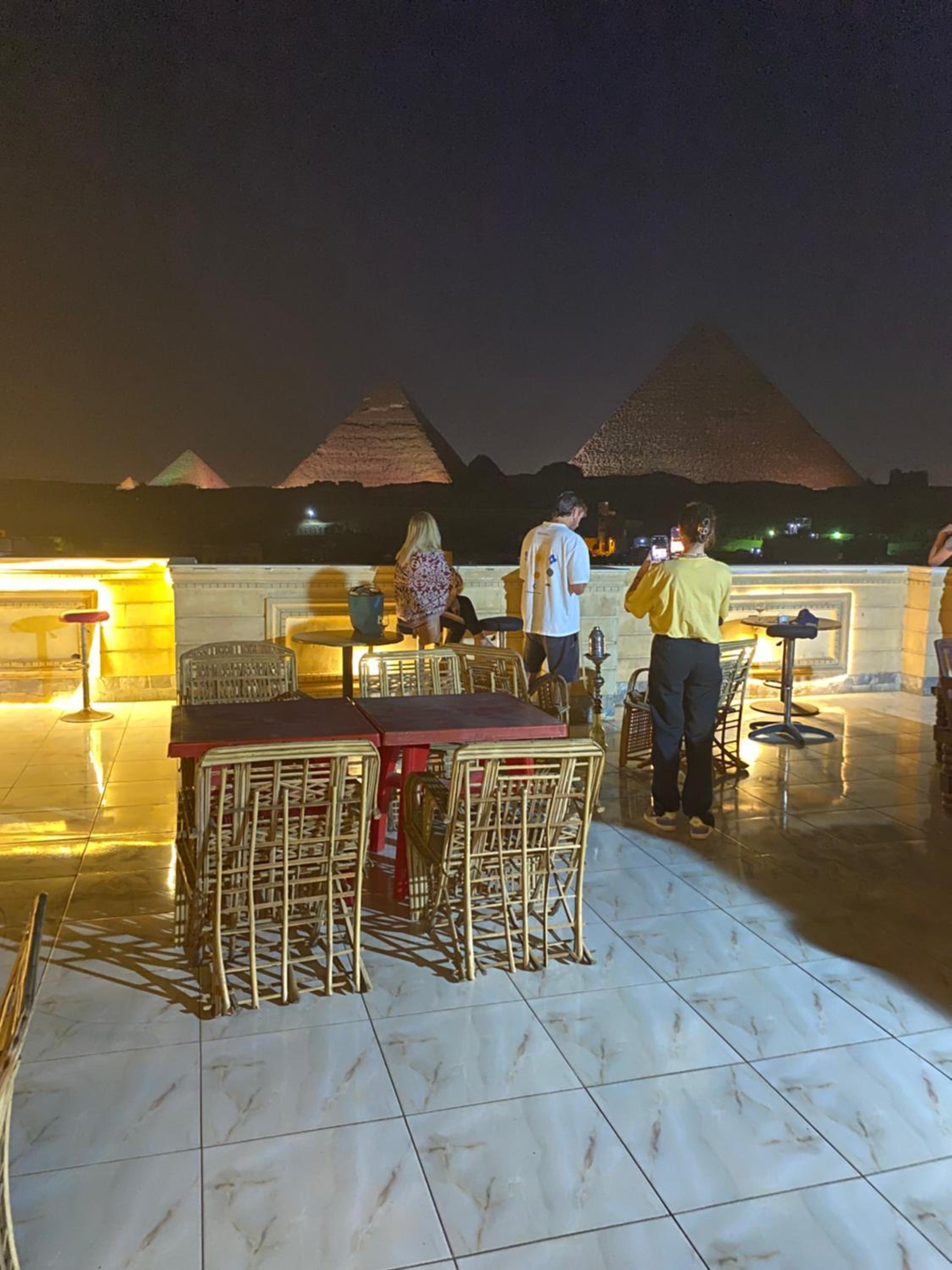 the lotus pyramids view
