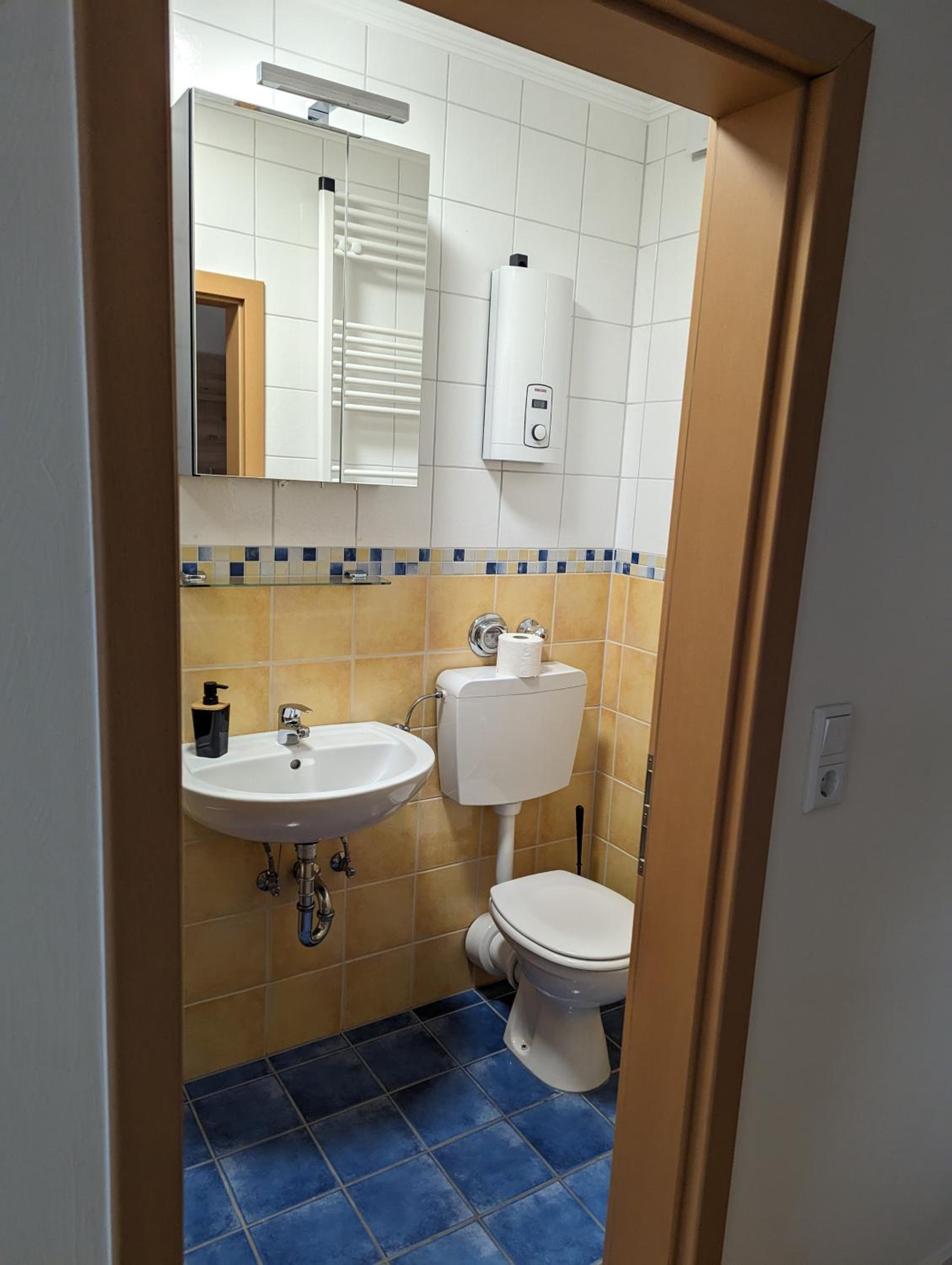 Fewo Ettelsberg Niedersfeld en Winterberg — bathroom