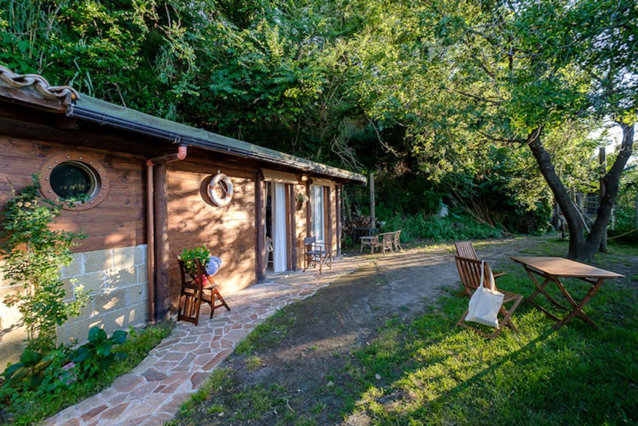 outdoor BBQ area