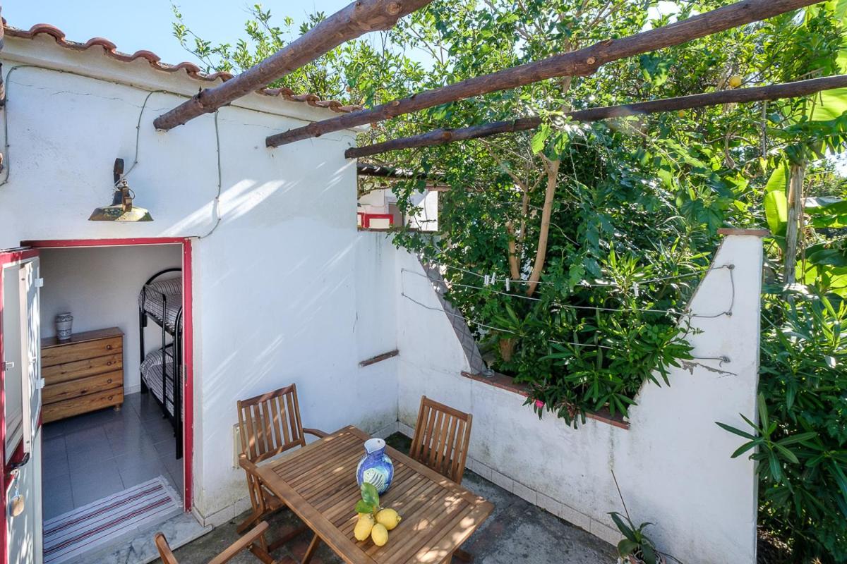 outdoor BBQ area