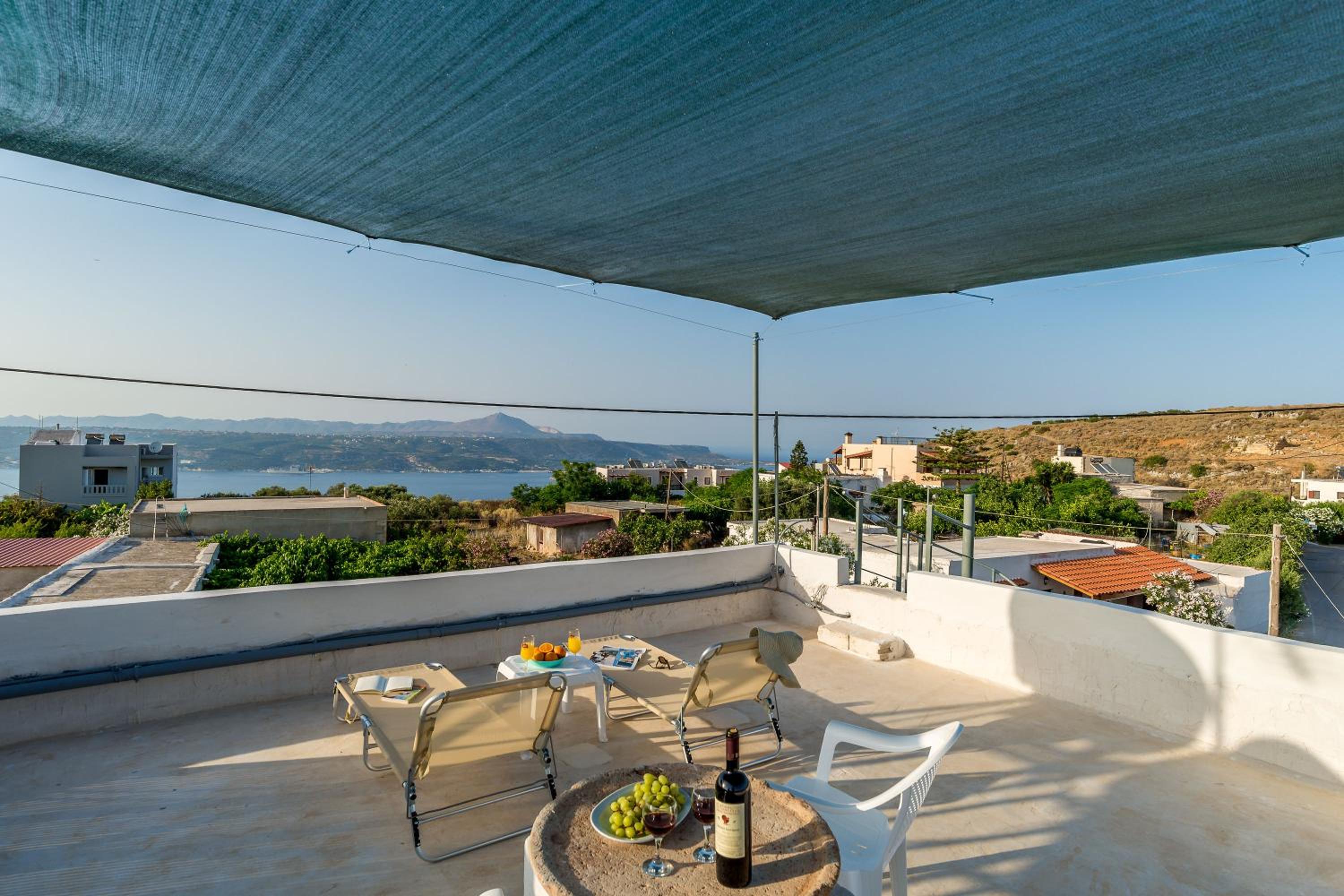 Bella-Maria at Aptera with mountain and sea view !! view 3