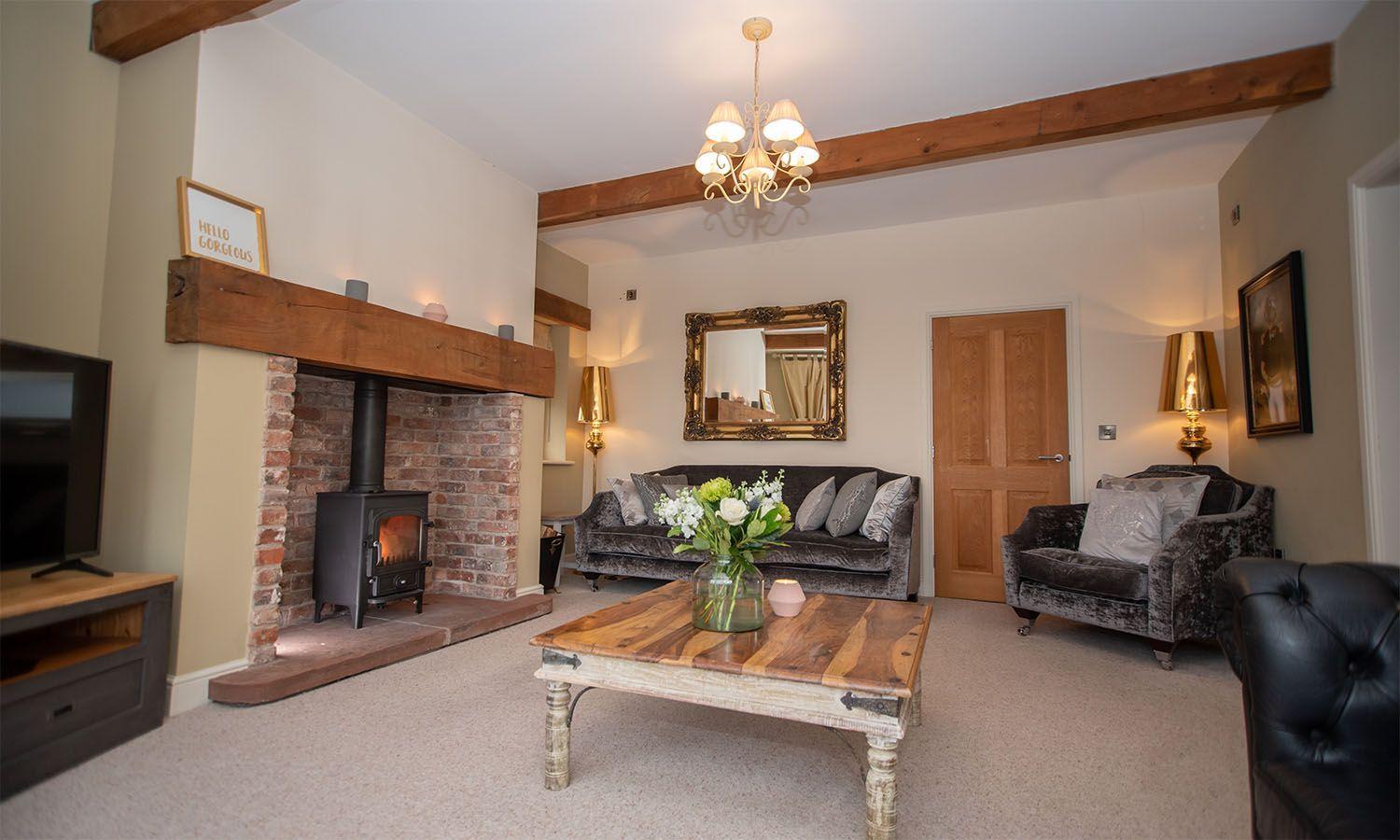 Orchard House, Castle Carrock, luxurious, characterful cottage with hot tub and countryside views view 3