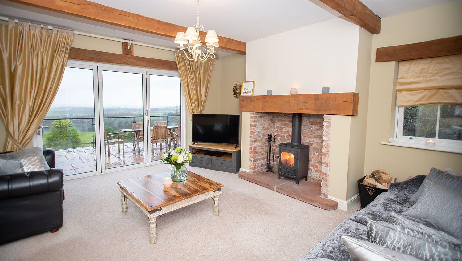 Orchard House, Castle Carrock, luxurious, characterful cottage with hot tub and countryside views view 5