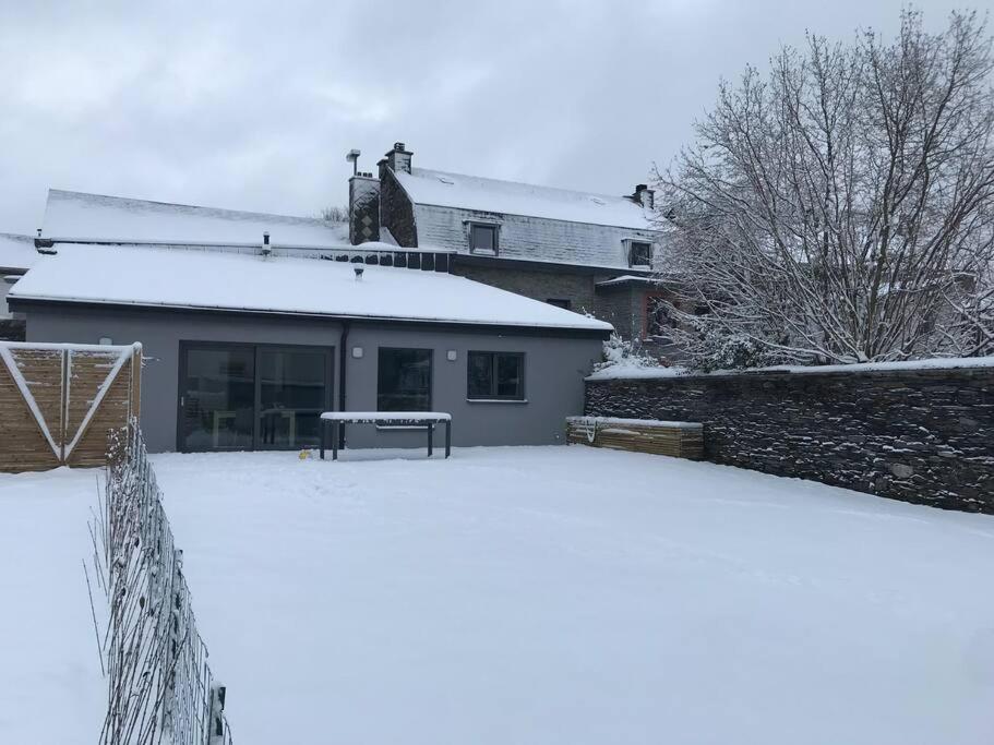 Maison en plein centre avec terrasse et jardin